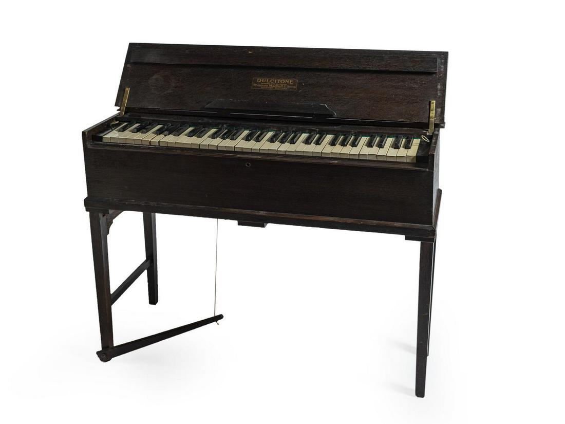 A Thomas Machell & Sons Dulcitone Traveling Piano: A Thomas Machell & Sons Dulcitone Traveling Piano EARLY 20TH CENTURY