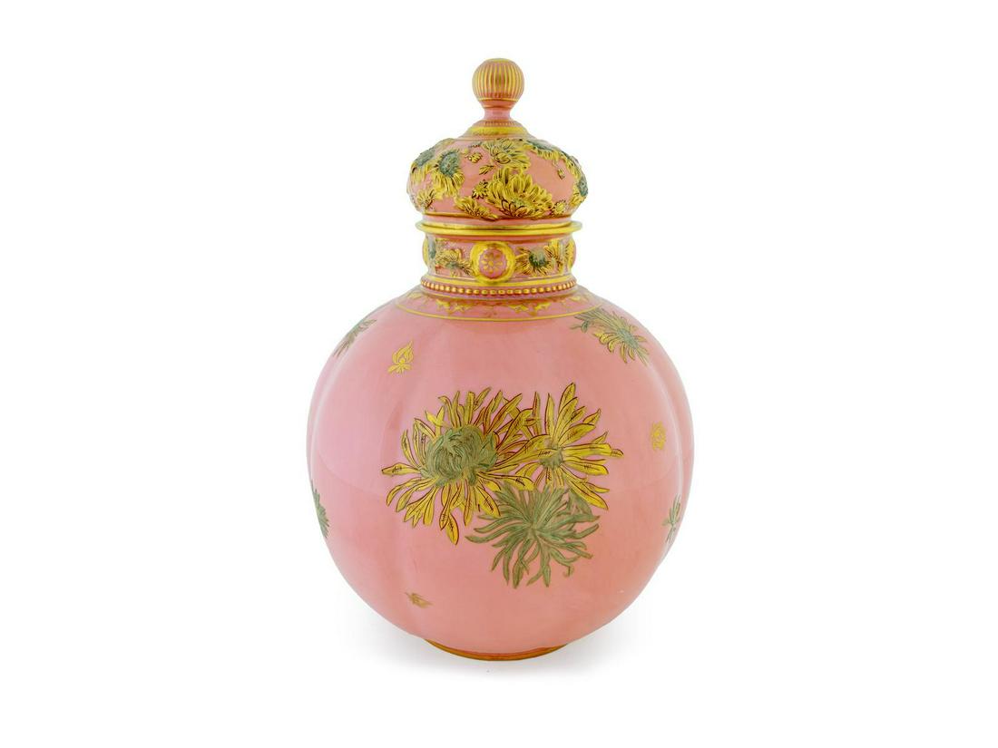 A Royal Crown Derby Gilt-Decorated Porcelain Covered (1 of 1)