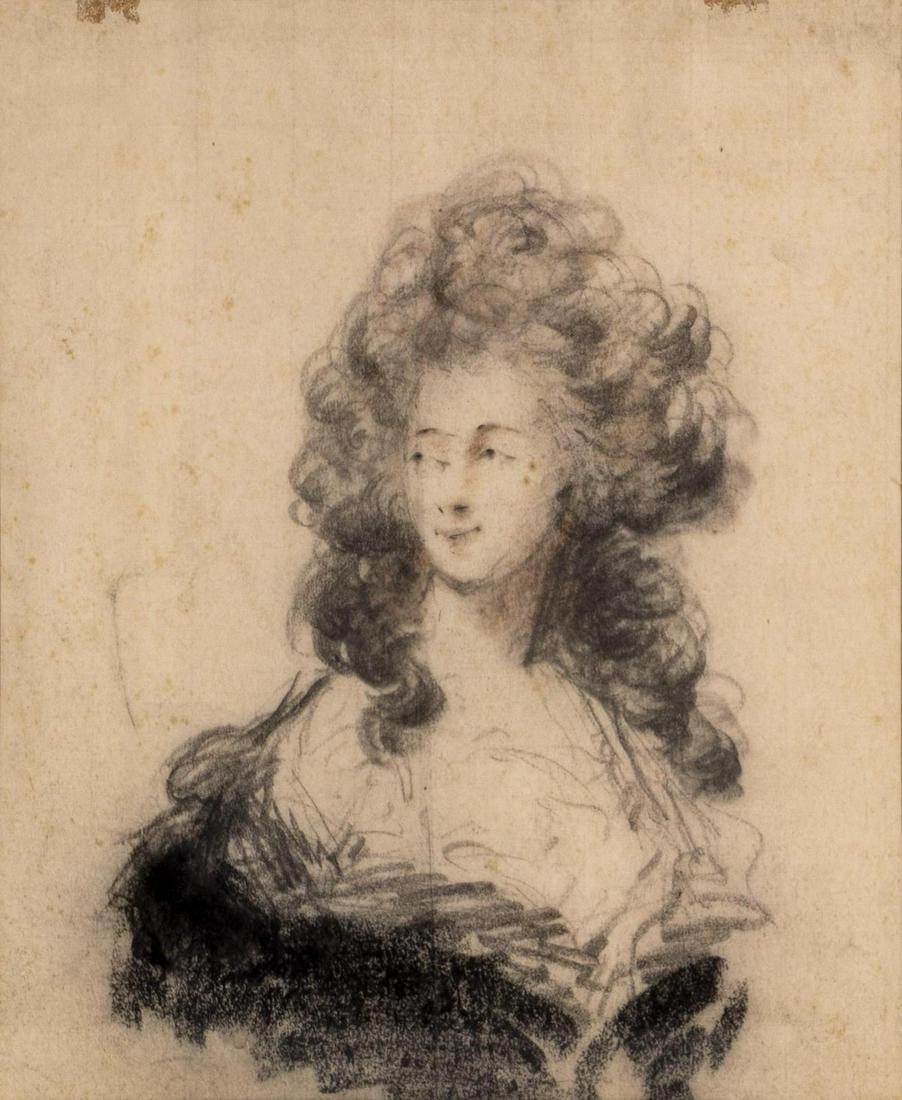 French School (18th Century) Portrait of a Lady (1 of 1)