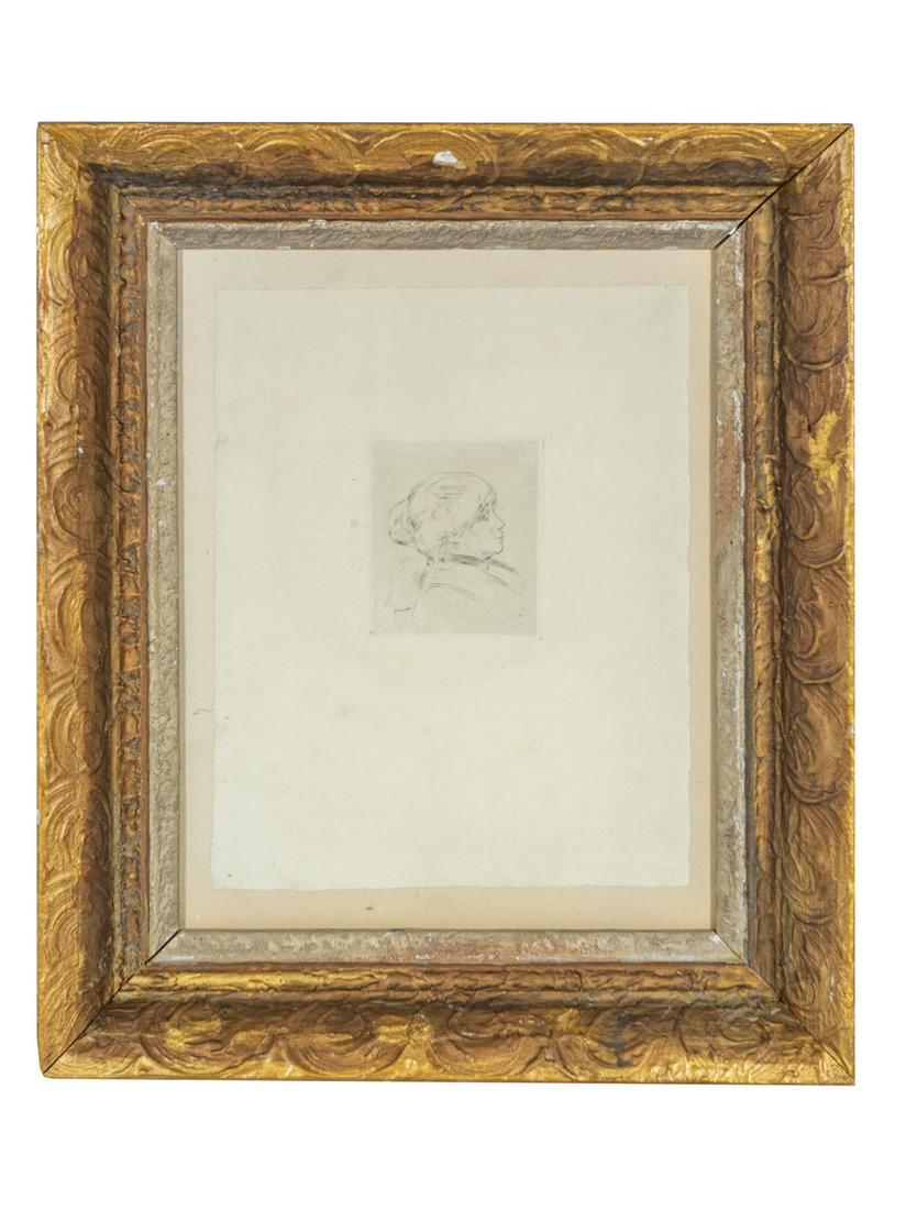 Pierre Renoir (French, 1841 - 1919) Berthe Morisot (1 of 2)