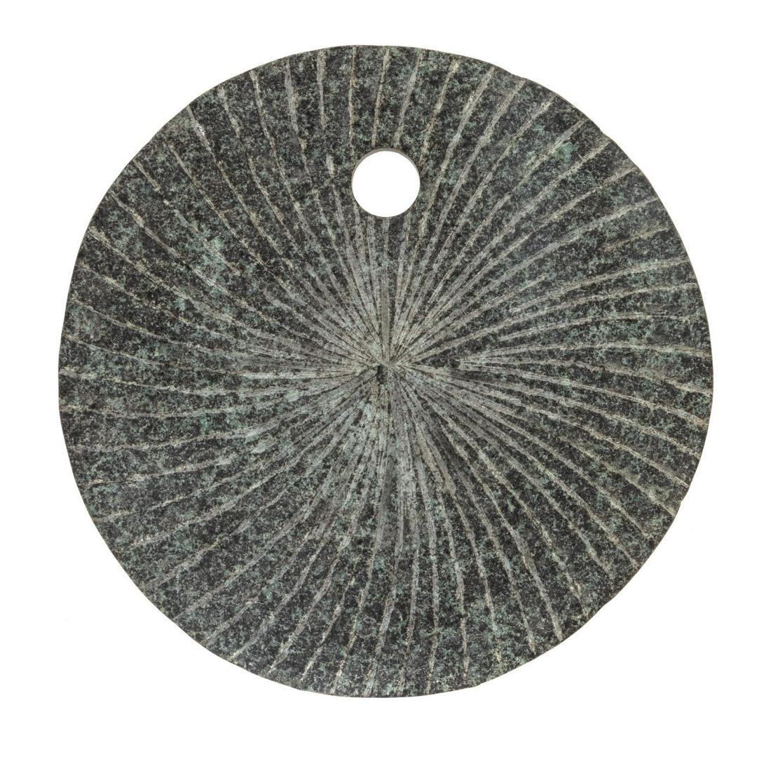 Jesus Bautista Moroles (American, 1950-2015) UntitledÂ : Jesus Bautista Moroles (American, 1950-2015) Untitled granite Diameter 10 inches. Property from the Collection of H. Thomas Axt, New York, New York