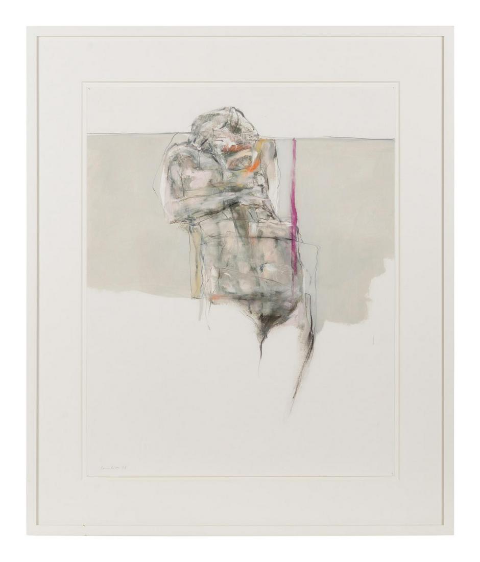 Bruce Samuelson (American, b. 1946): Bruce Samuelson (American, b. 1946) Untitled, 1998 mixed media on paper signed Samuelson and dated (lower left) 24 x 19 inches. Property from the Collection of H. Thomas Axt, New York, New York