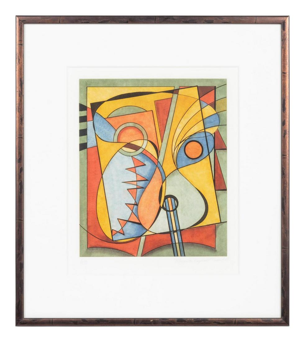 Margarete Bagshaw (American, b. 1964) Untitled: Margarete Bagshaw (American, b. 1964) Untitled etching signed and numbered 6/70 in pencil 12 x 9 1/2 inches. Property from the Collection of H. Thomas Axt, New York, New York