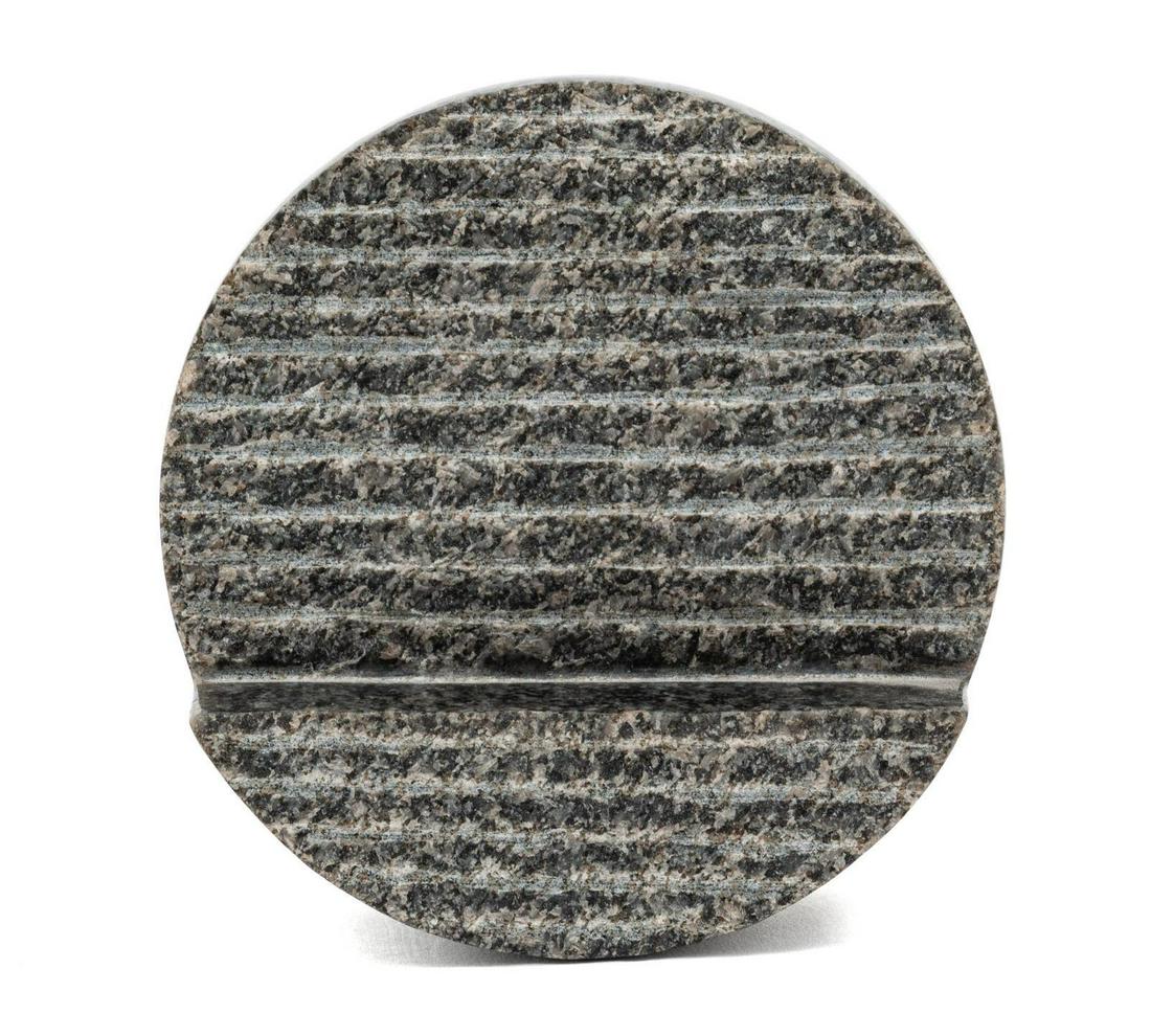 Jesus Bautista Moroles (American, 1950-2015) Untitled: Jesus Bautista Moroles (American, 1950-2015) Untitled granite Height: 1 3/4 inches. Property from the Collection of H. Thomas Axt, New York, New York