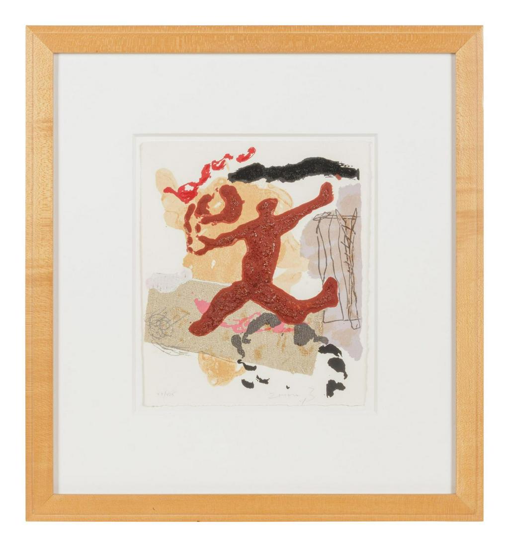 Zhou Brothers (Chinese/American, b. 1952) Life: Zhou Brothers (Chinese/American, b. 1952) Life Temperament mixed media signed and numbered 43/475 in pencil 9 1/4 x 7 1/2 inches. Property from the Collection of H. Thomas Axt, New York, New York