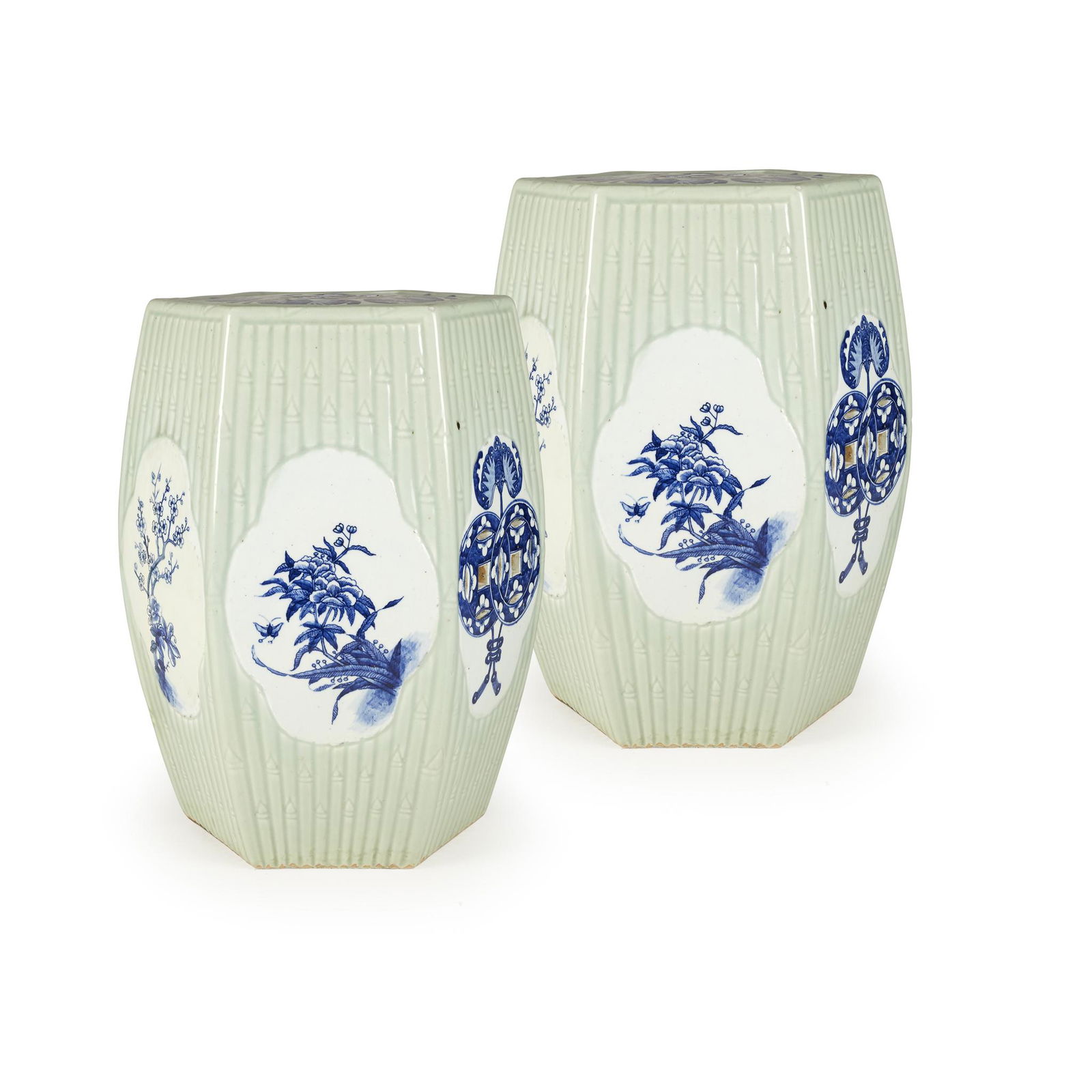 A Pair of Chinese garden stools, 20th Century (1 of 1)