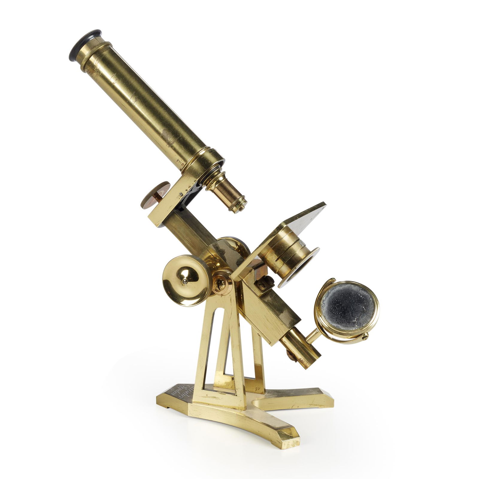 A Brass Microscope, Late 19th Century (1 of 1)