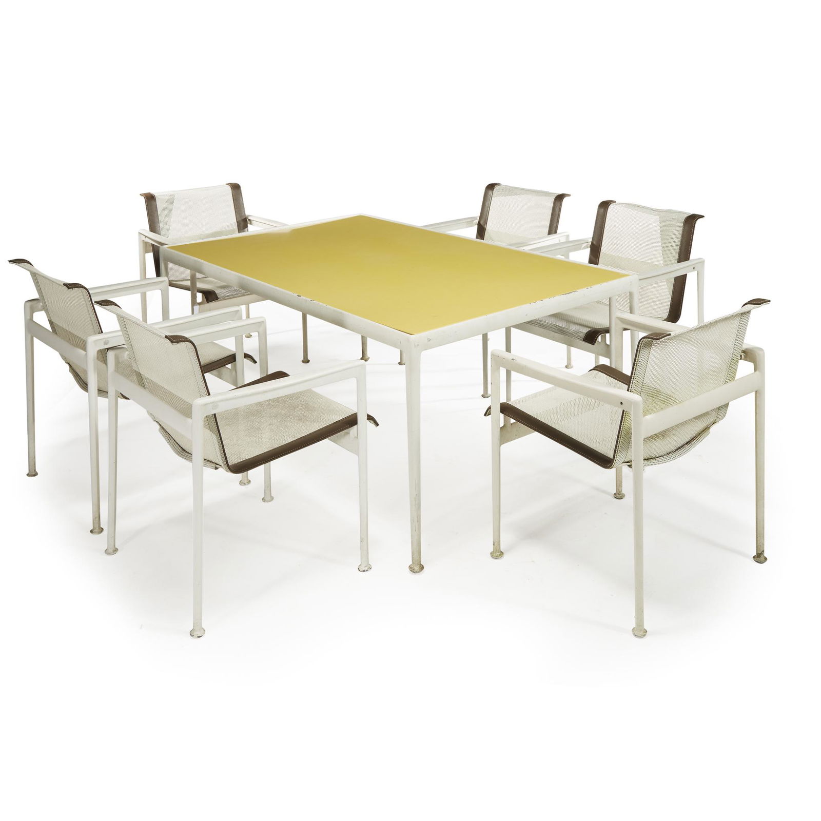 Richard Schultz (American, b. 1926), Dining table with (1 of 1)