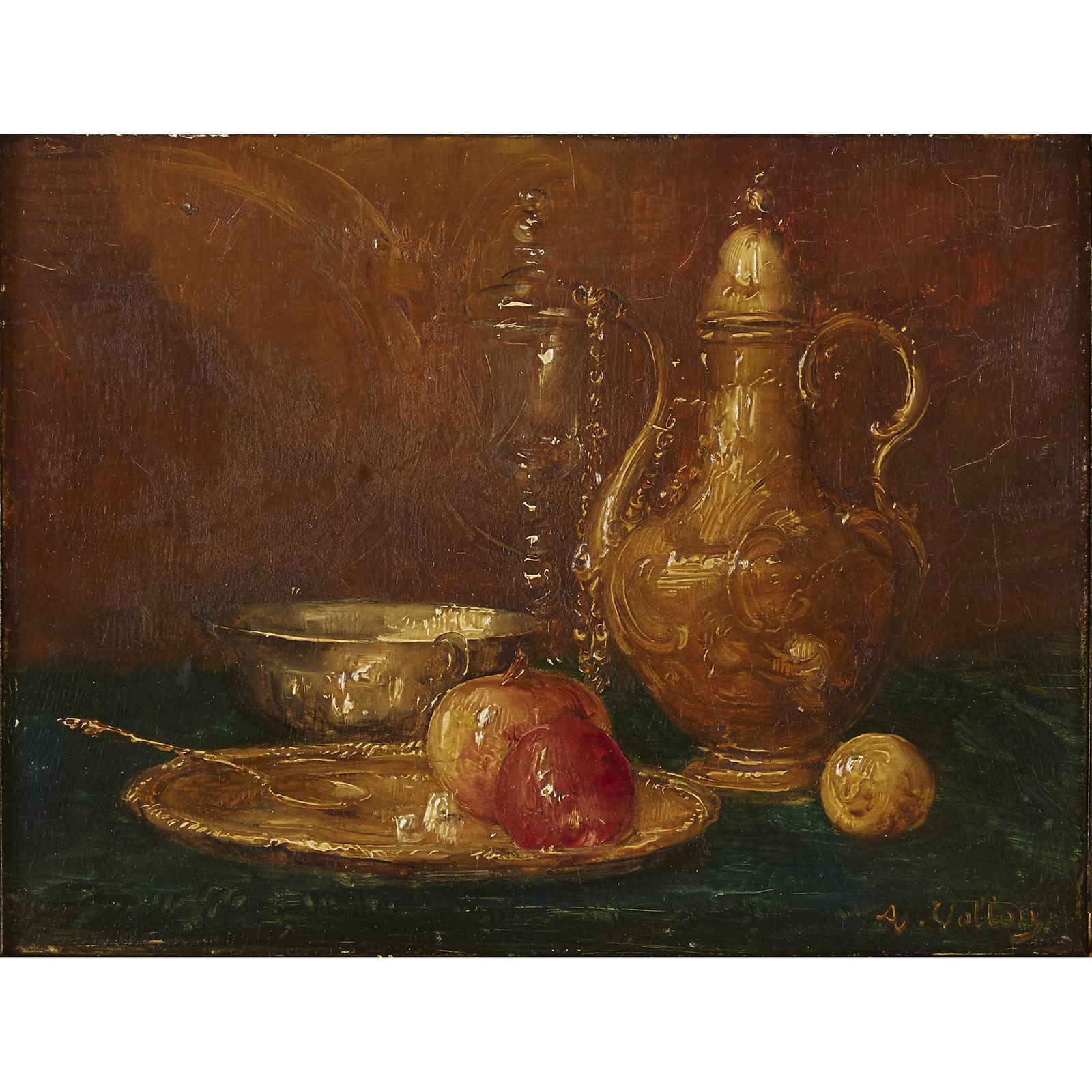 Antoine Vollon (French, 1833–1900), , Still Life with (1 of 1)