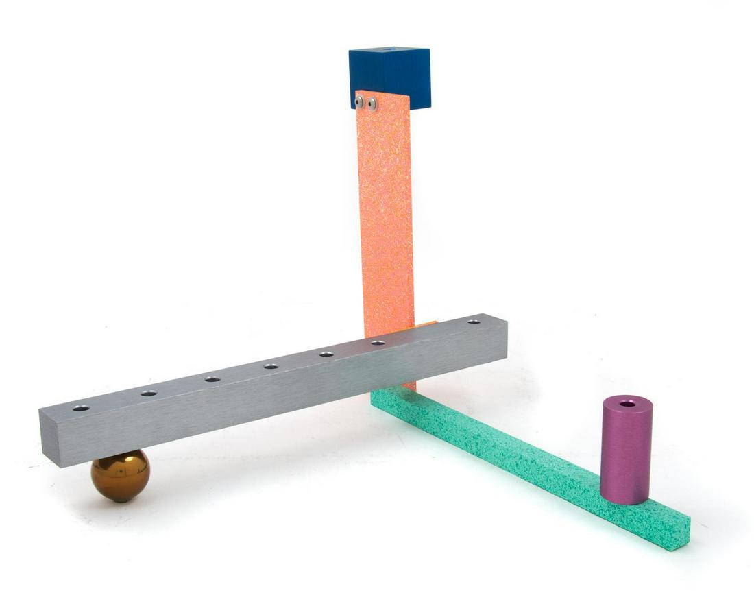 Peter Shire (American, b. 1947) Menorah 1, 1988 (1 of 2)