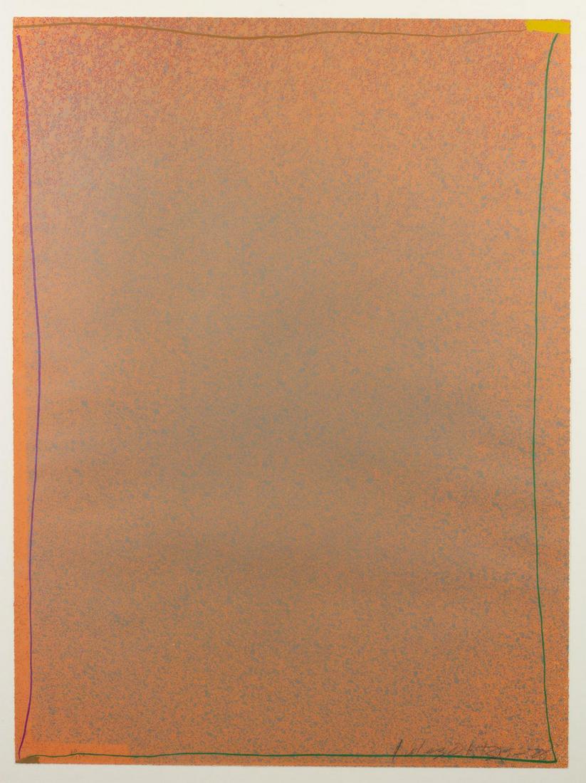 Jules Olitski (American, 1922-2007) Untitled (1 of 2)