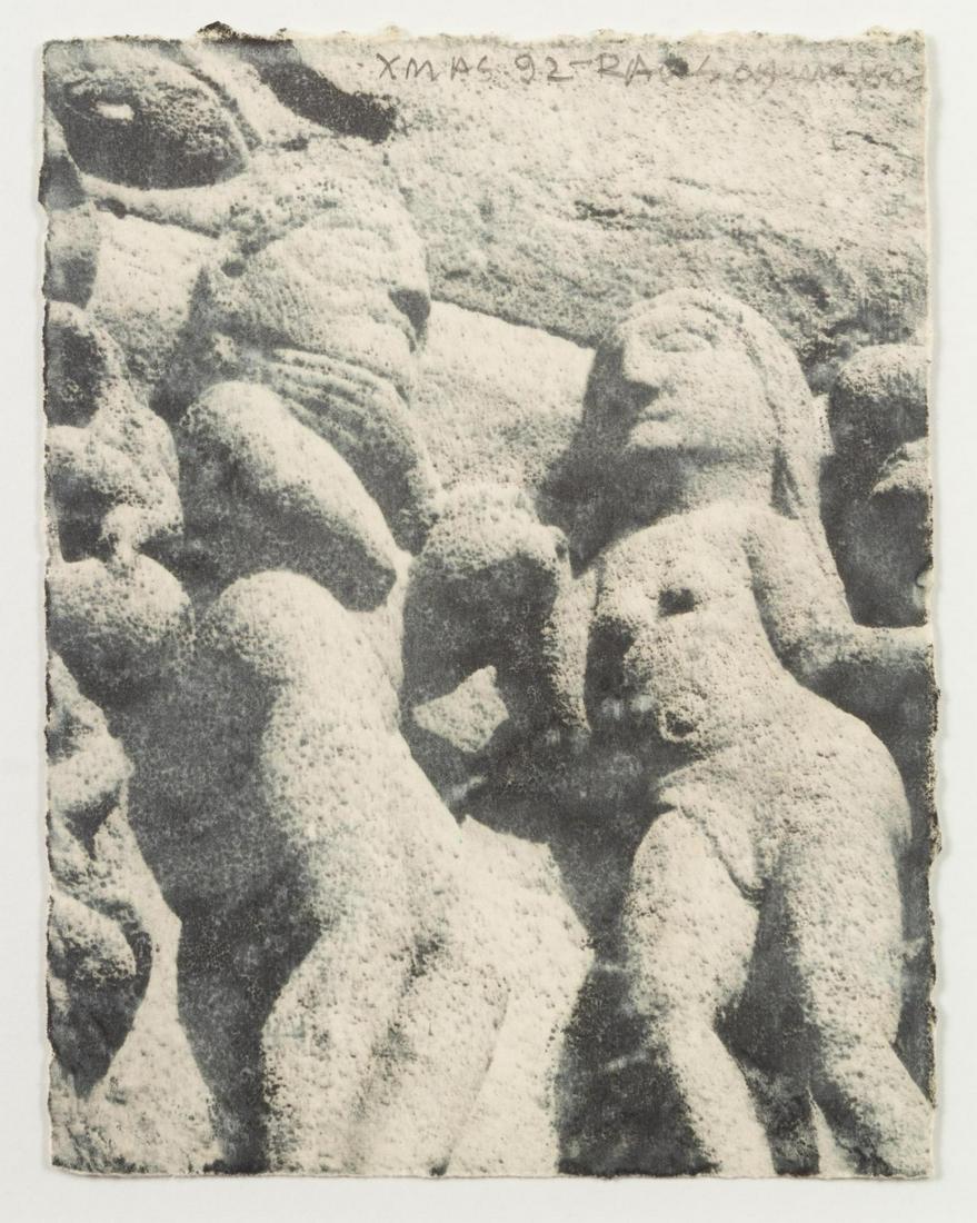 Robert Rauschenberg (American, 1925-2008) Untitled, (1 of 2)