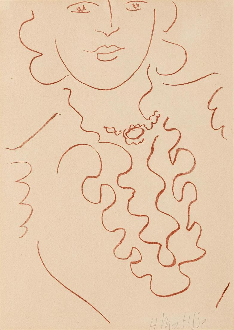 After Henri Matisse (French, 1869-1954) Untitled (from (1 of 2)