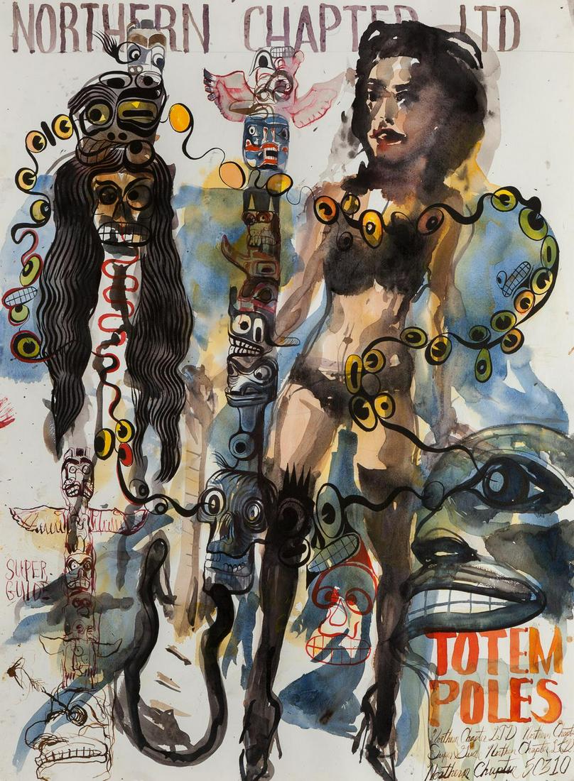 Brad Kahlhamer (American, b. 1956) Northern Chapter (1 of 2)