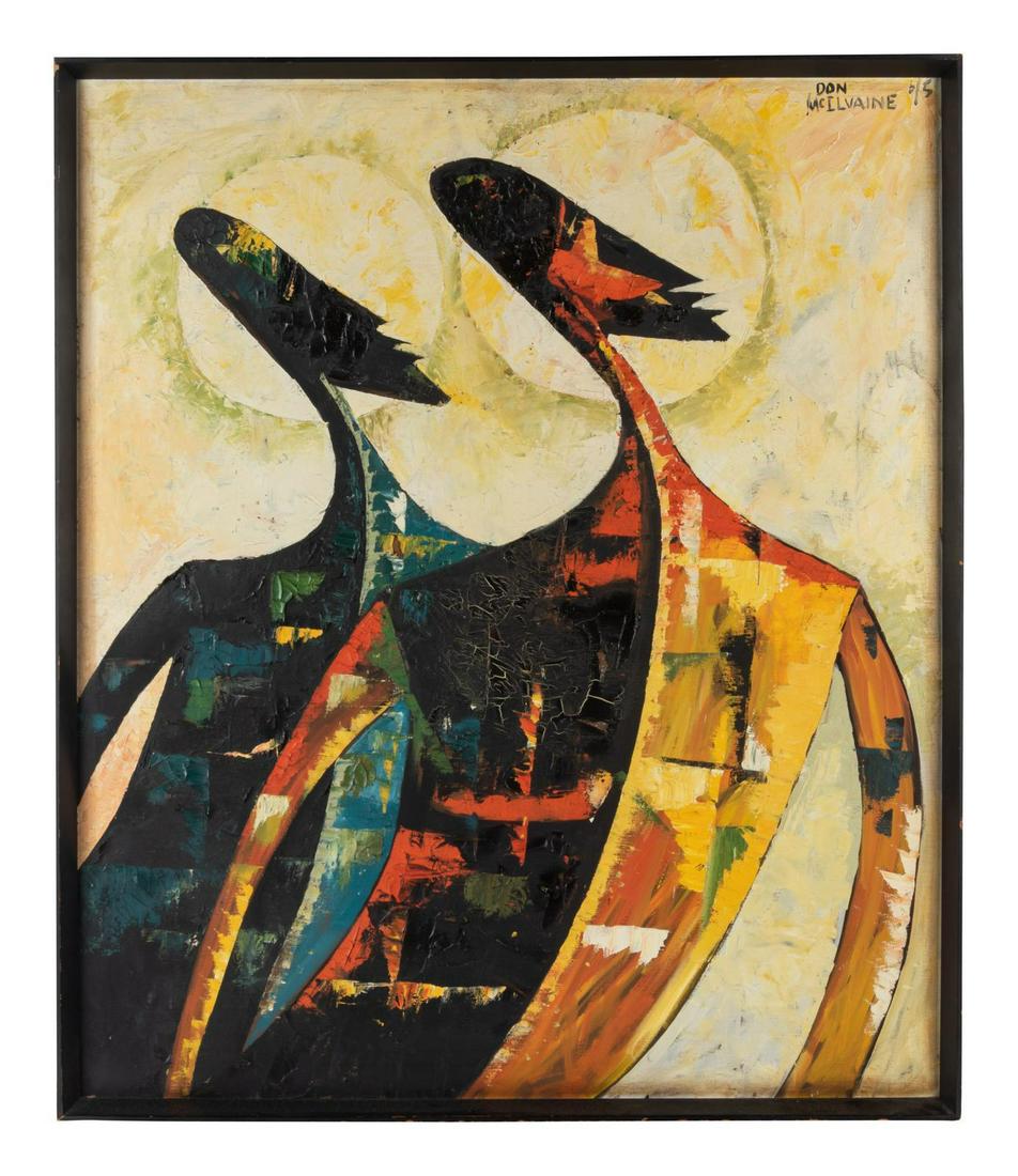 Don McIlvaine (American, 1930-2005) Untitled (Two (1 of 3)