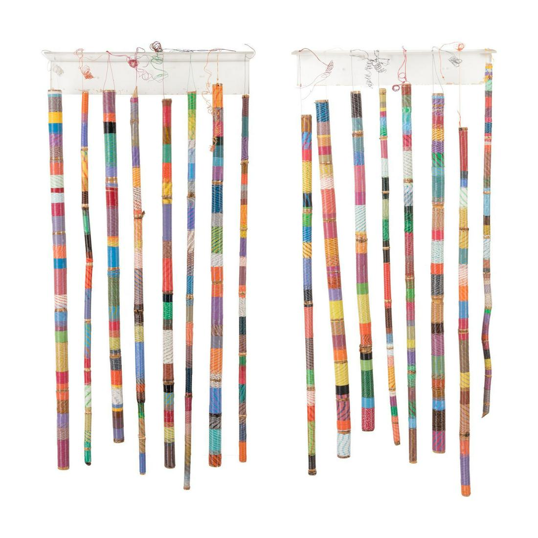 Frank Fleming (American, 1940-2018) Ceremonial Poles, (1 of 1)