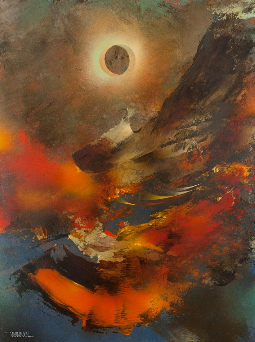 Leonardo Nierman (Mexican, b. 1932) Untitled (1 of 3)