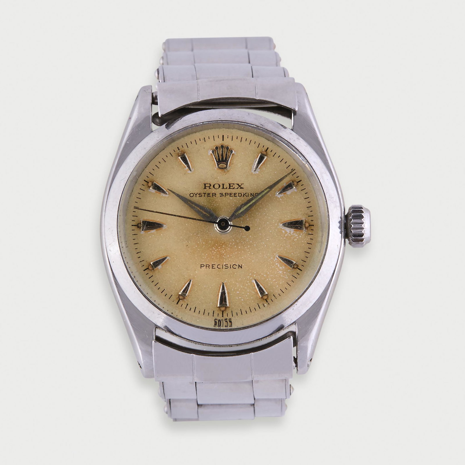 A mid-size stainless steel bracelet wristwatch, Rolex, (1 of 1)