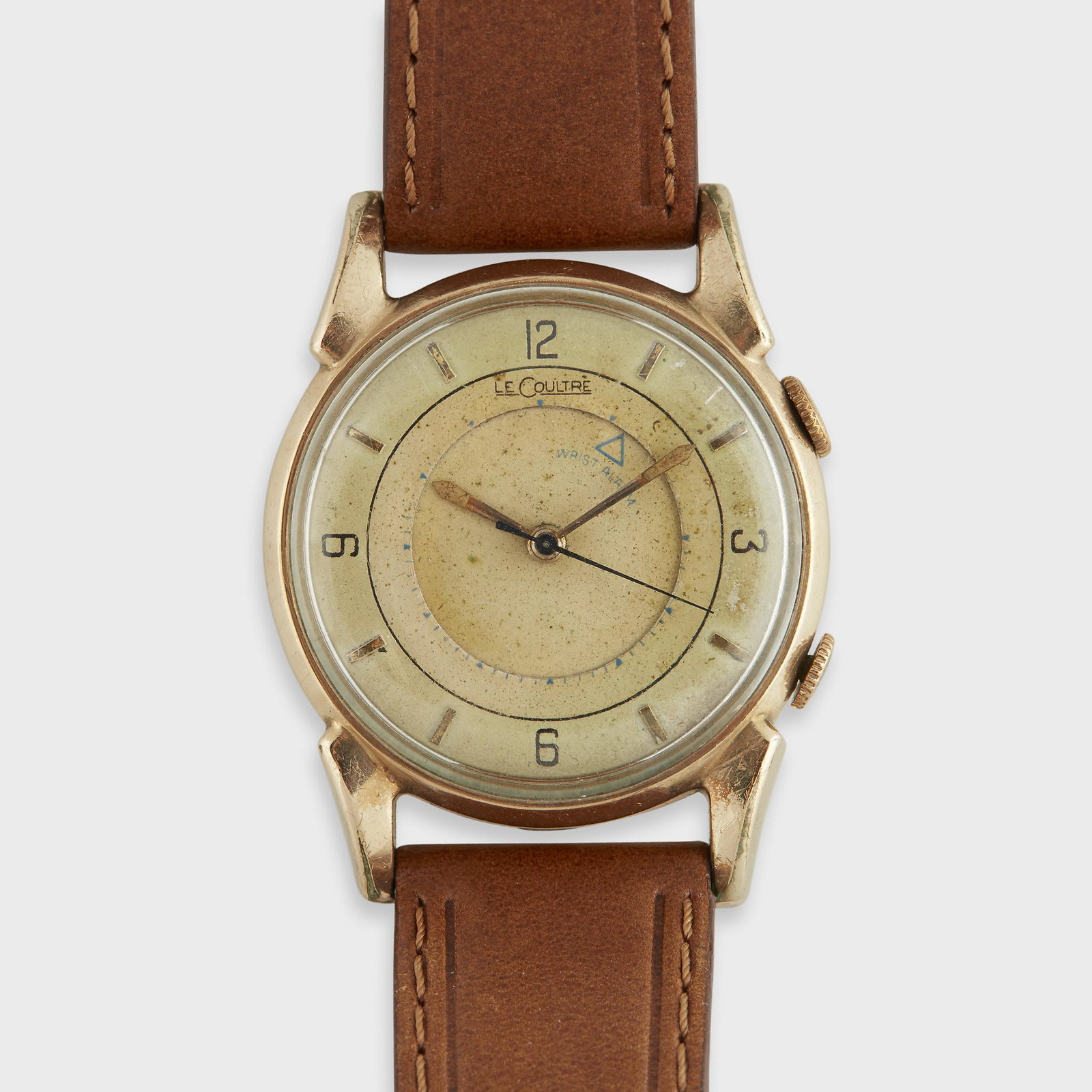 A collection of two gold filled strap wristwatches with (1 of 2)