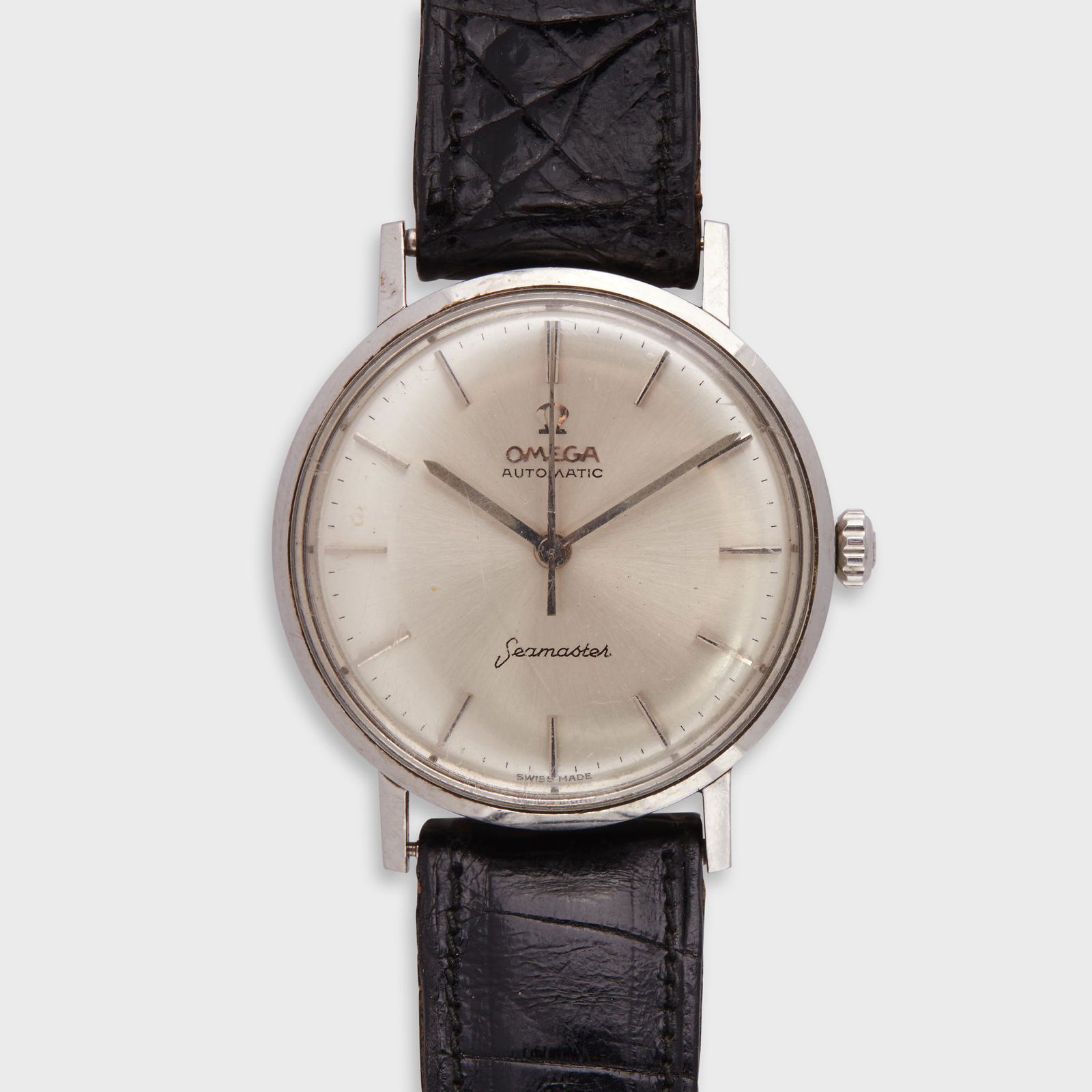 A stainless steel wristwatch, Omega, Seamaster (1 of 1)