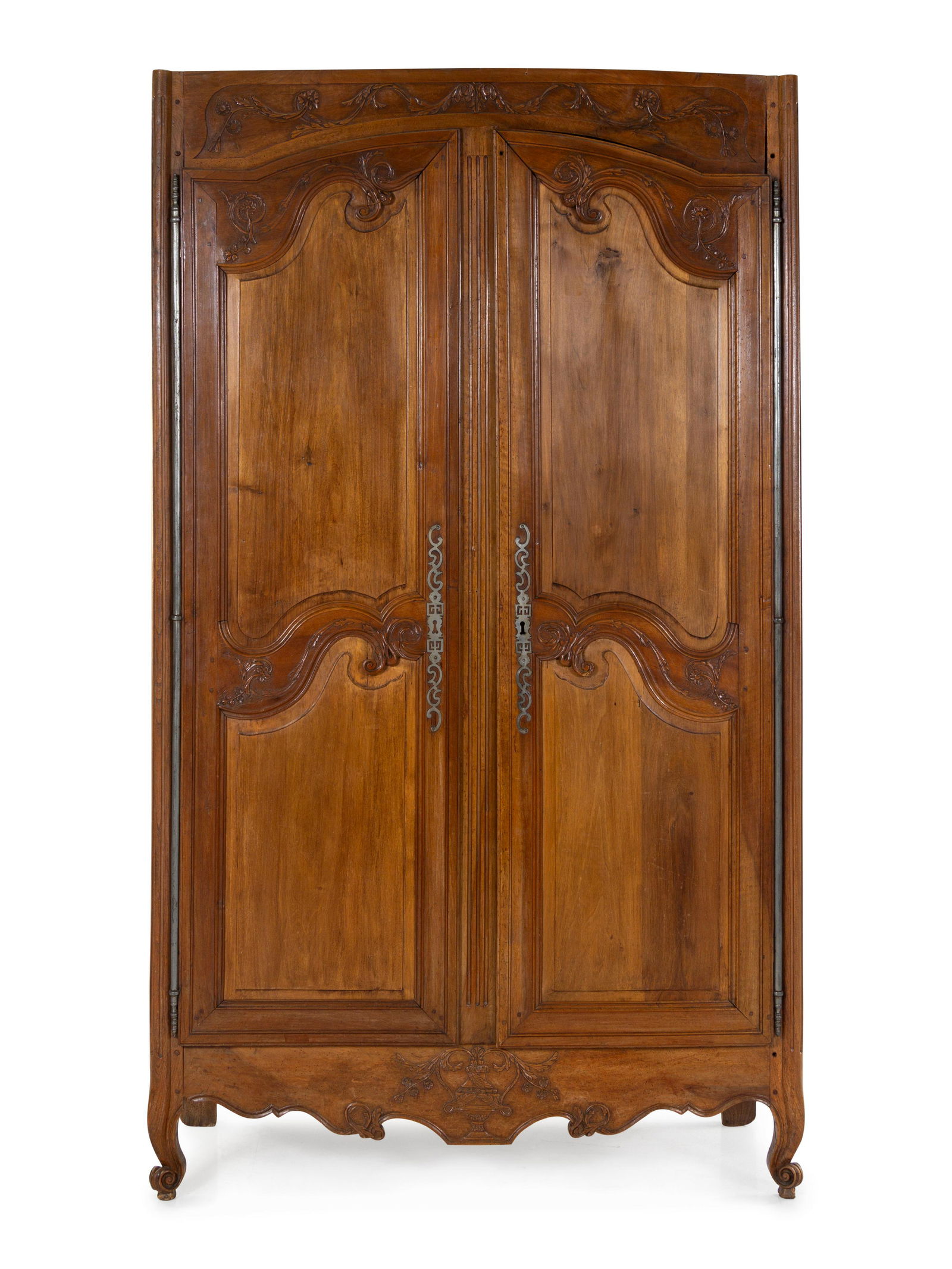 A French Provincial Walnut Armoire (1 of 2)