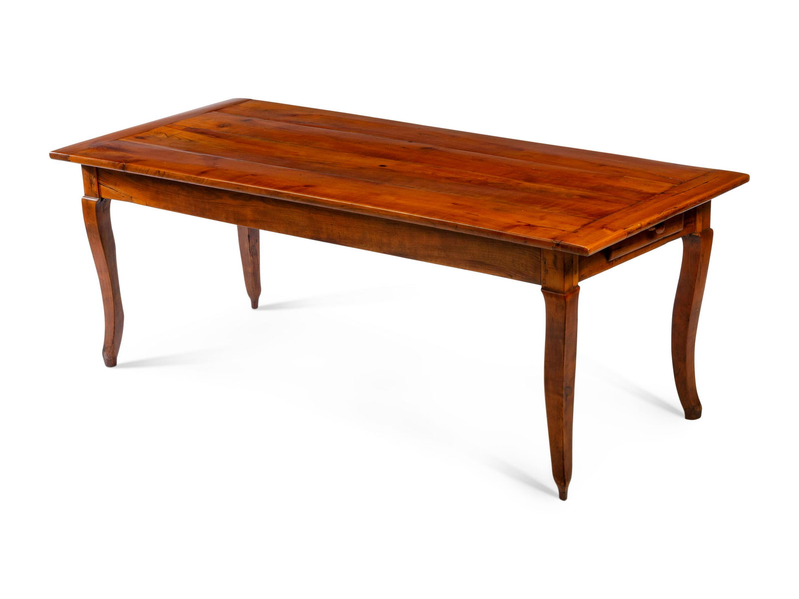 A French Provincial Fruitwood Farm Table (1 of 1)