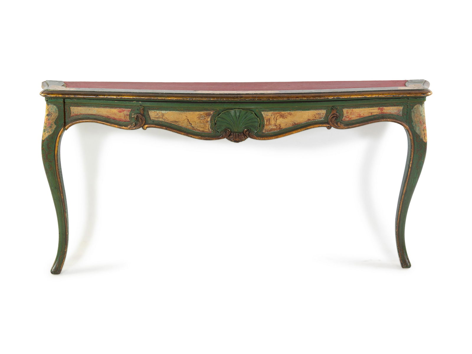 A Louis XV Style Painted Console Table (1 of 2)
