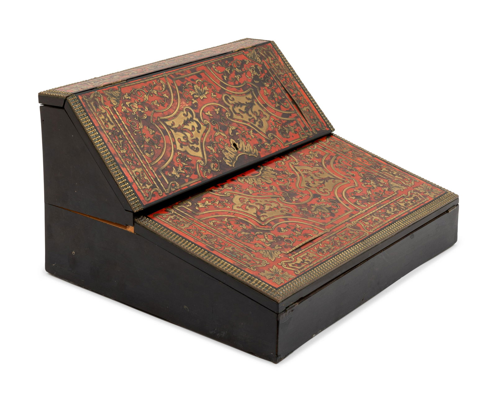 A Napoleon III Style Boulle Marquetry Writing Box (1 of 2)