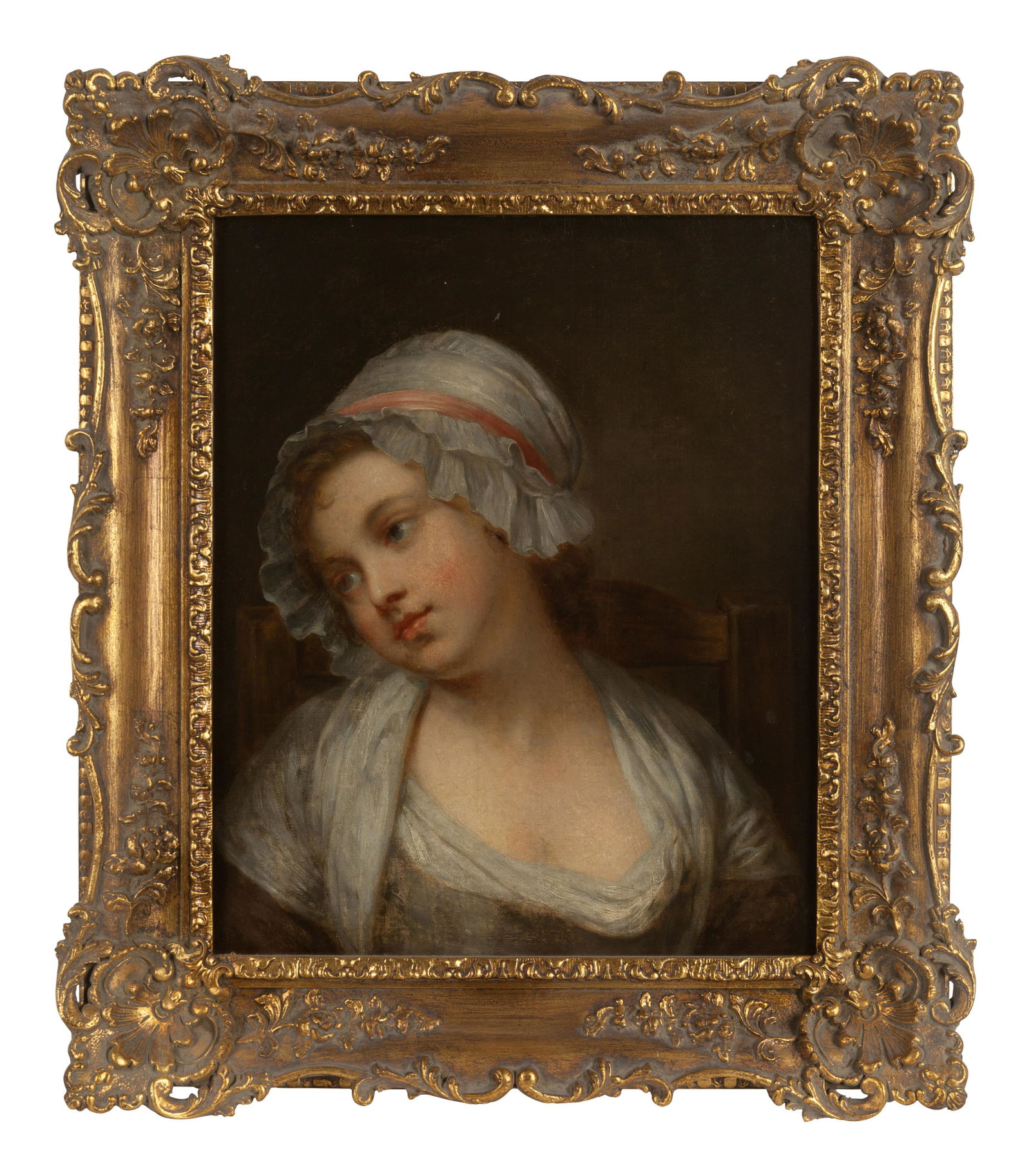 Follower of Jean-Baptiste Greuze, 19th Century (1 of 2)