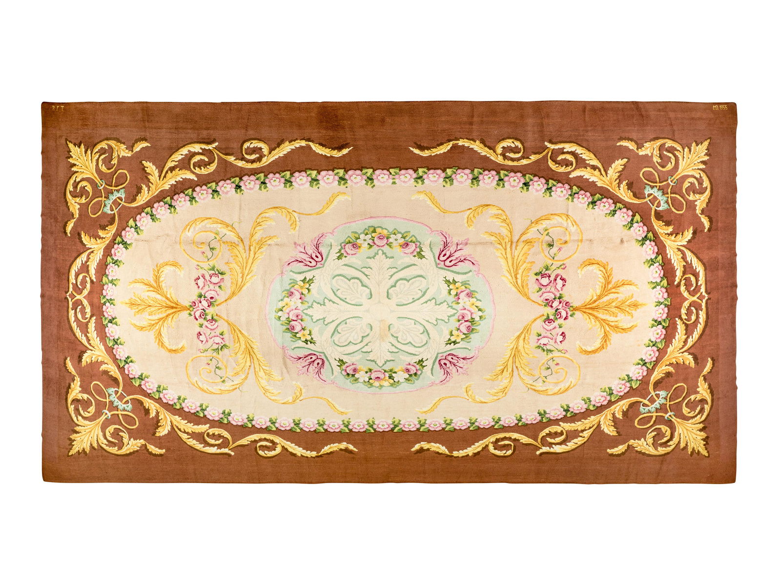 A Savonnerie Style Wool Rug (1 of 1)