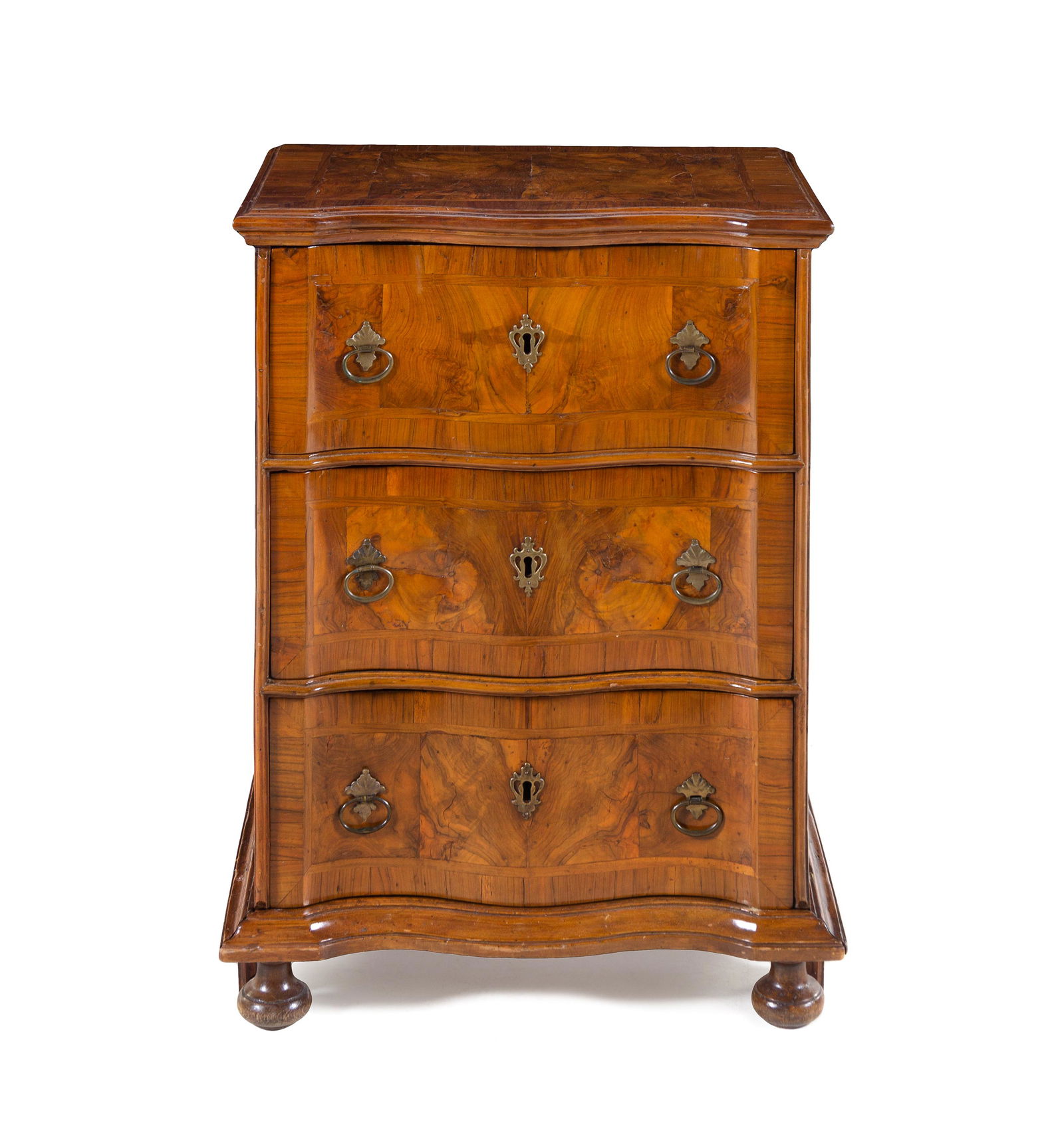 An Italian Walnut Side Cabinet (1 of 2)