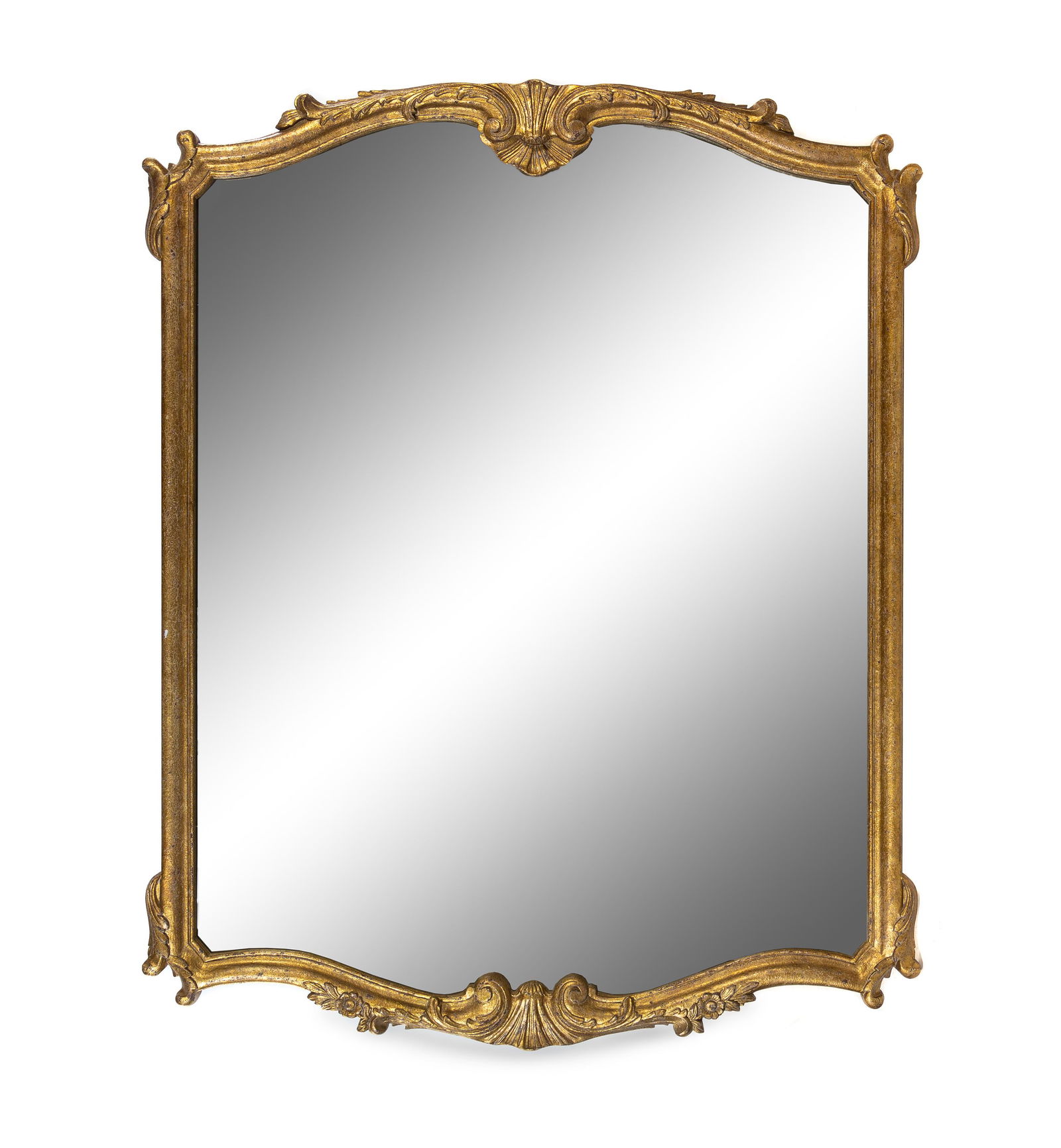 An Italian Baroque Style Giltwood Mirror (1 of 1)