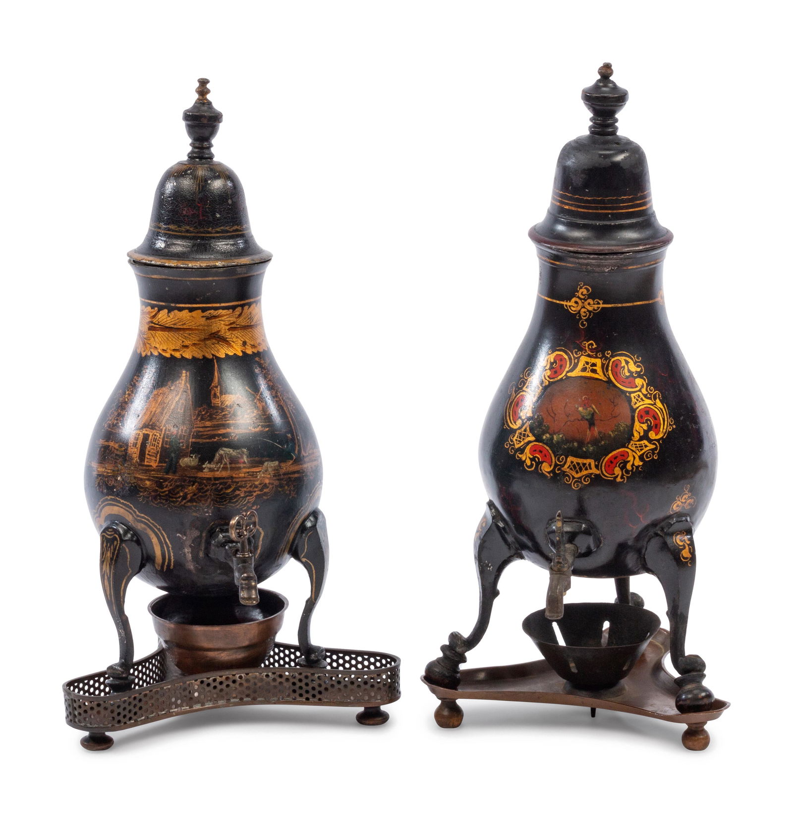 Two Dutch Tole Kettles (1 of 1)