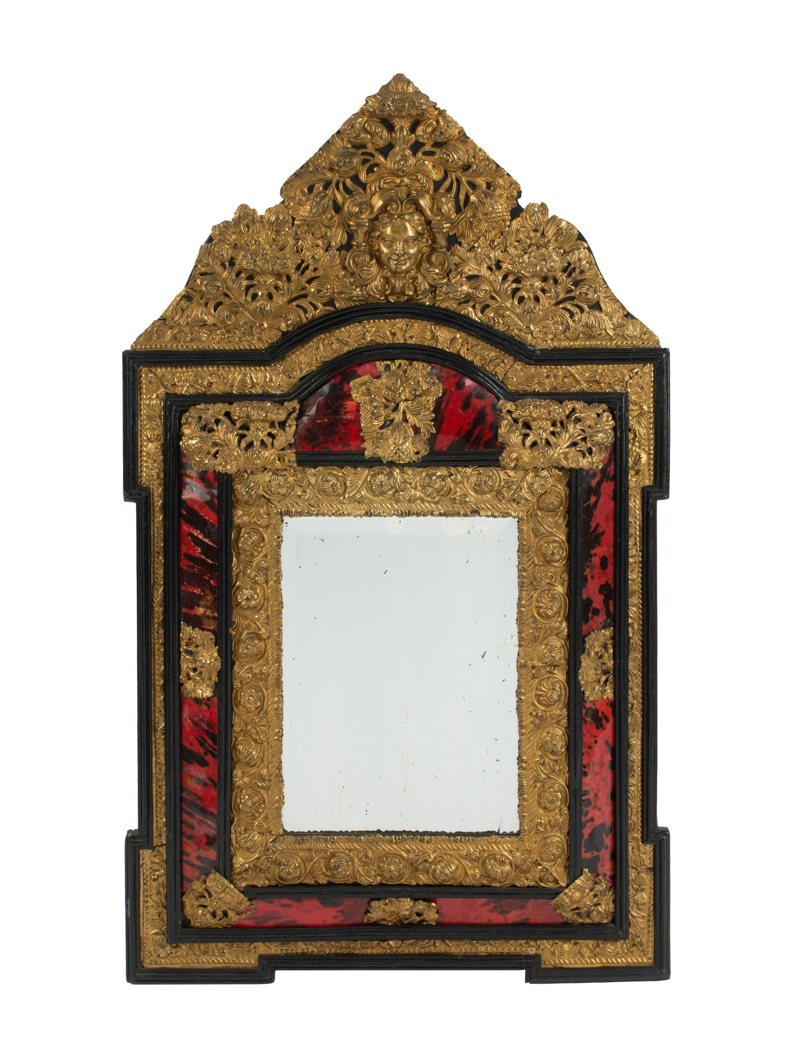 A Flemish Baroque Style Parcel Ebonized and Repousse (1 of 1)