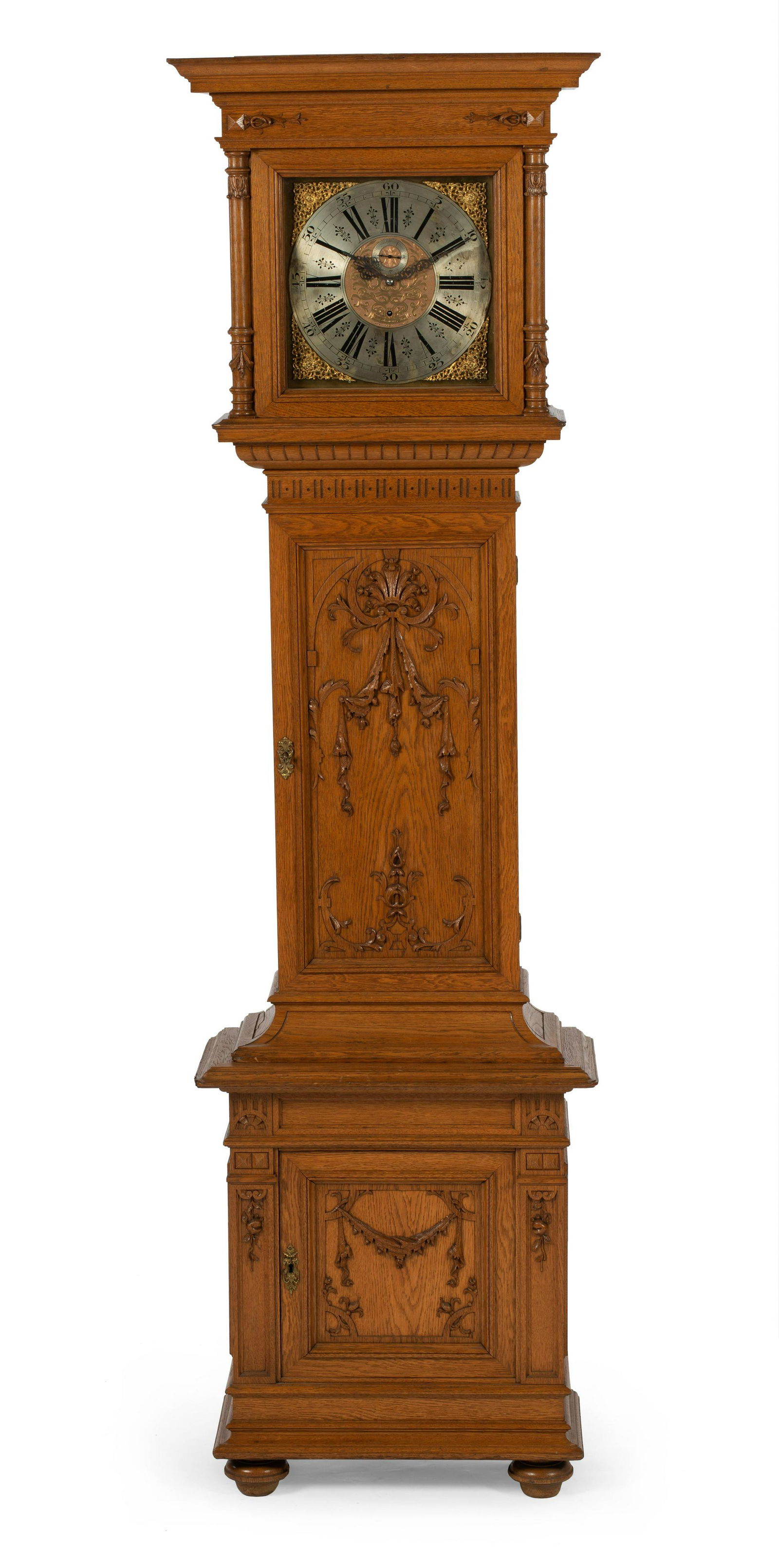 A Vienna Regulator Tall Case Clock (1 of 4)