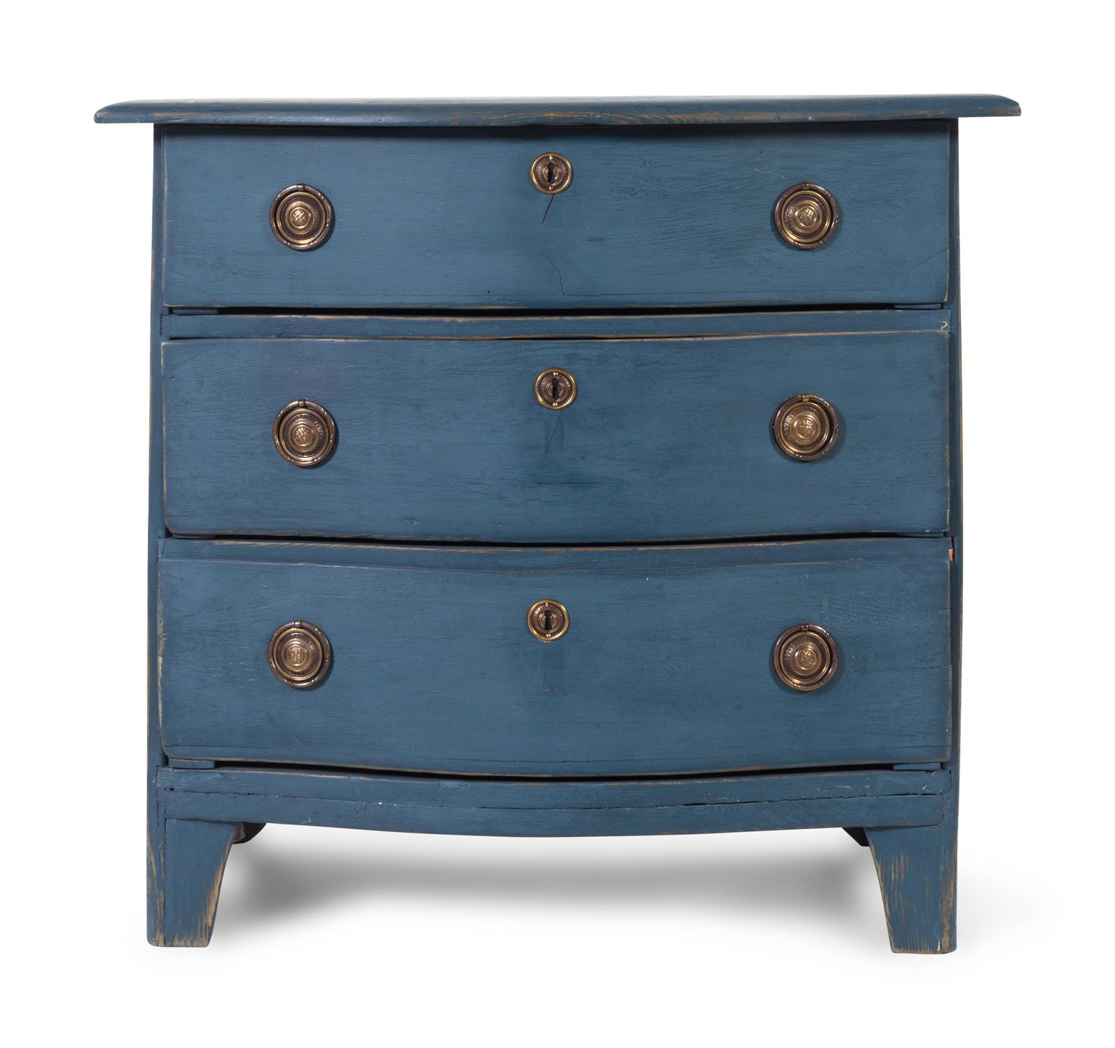 A Continental Painted Chest of Drawers (1 of 2)