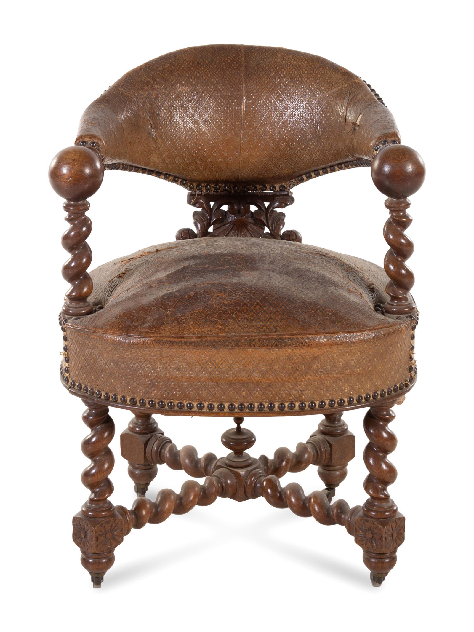 A Continental Renaissance Revival Carved Walnut (1 of 2)