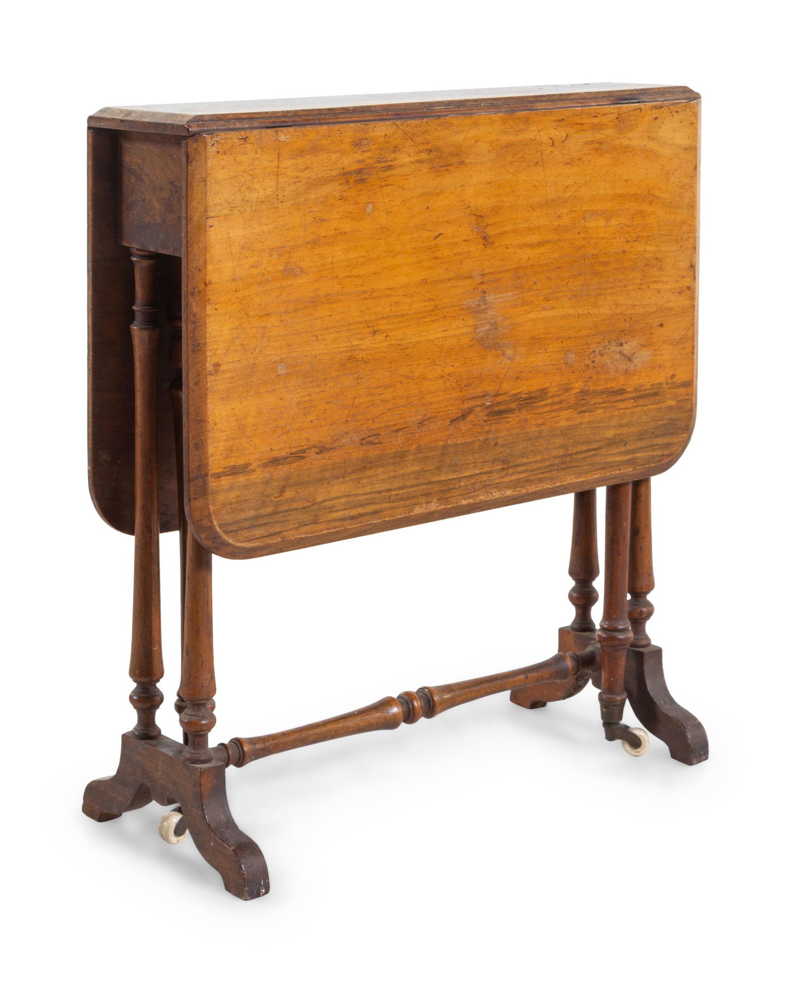 A Regency Diminutive Mahogany Drop-Leaf Table (1 of 2)