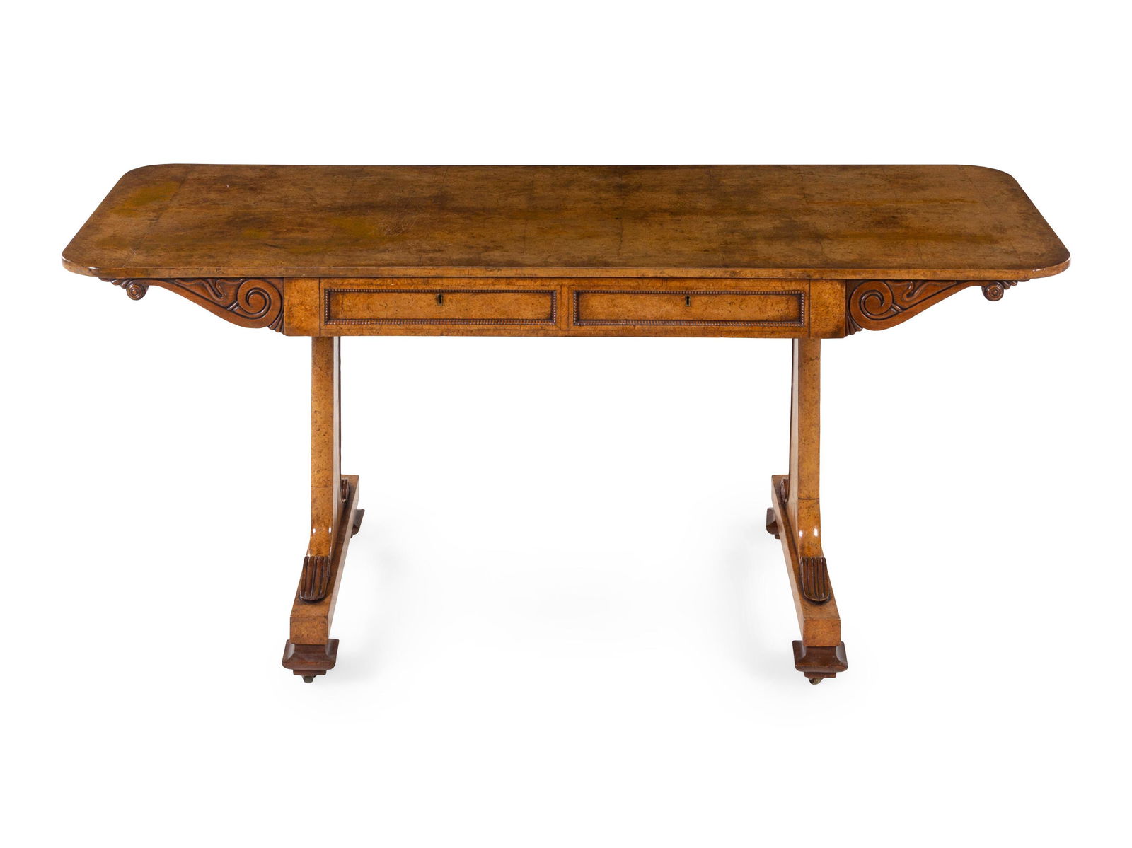 A William IV Burlwood Sofa Table (1 of 2)