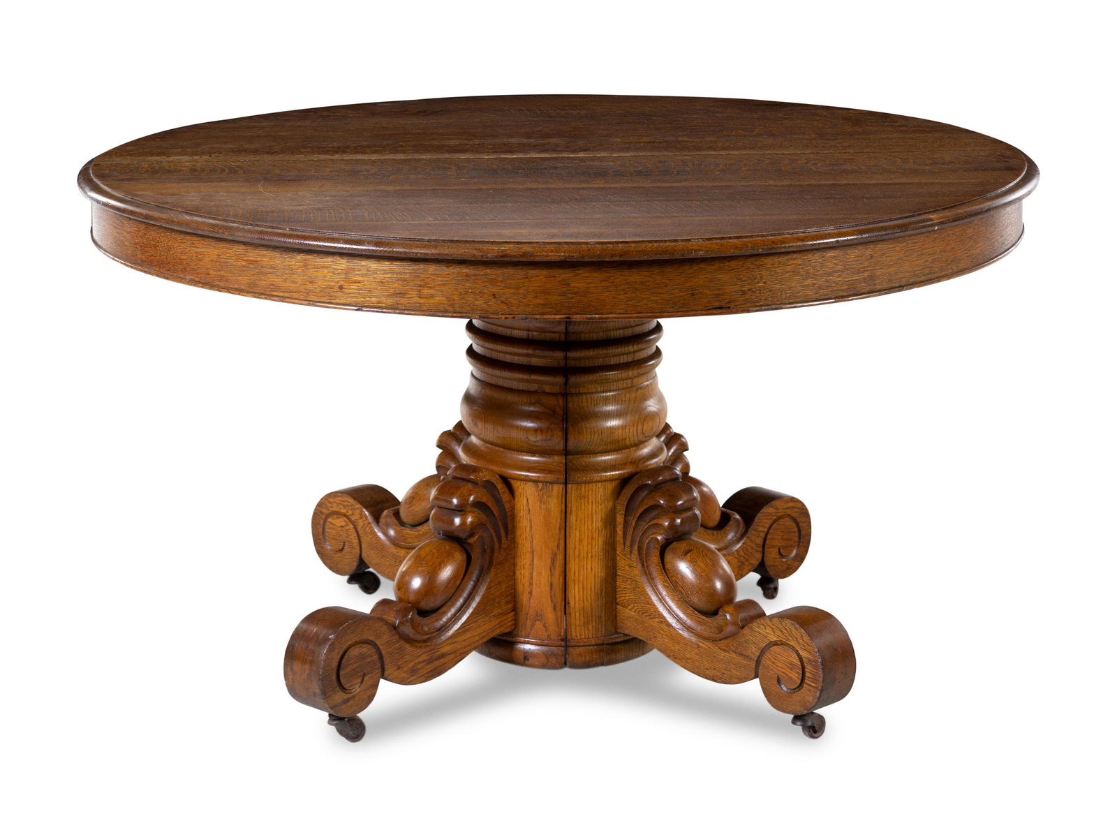 A Victorian Oak Breakfast Table (1 of 1)