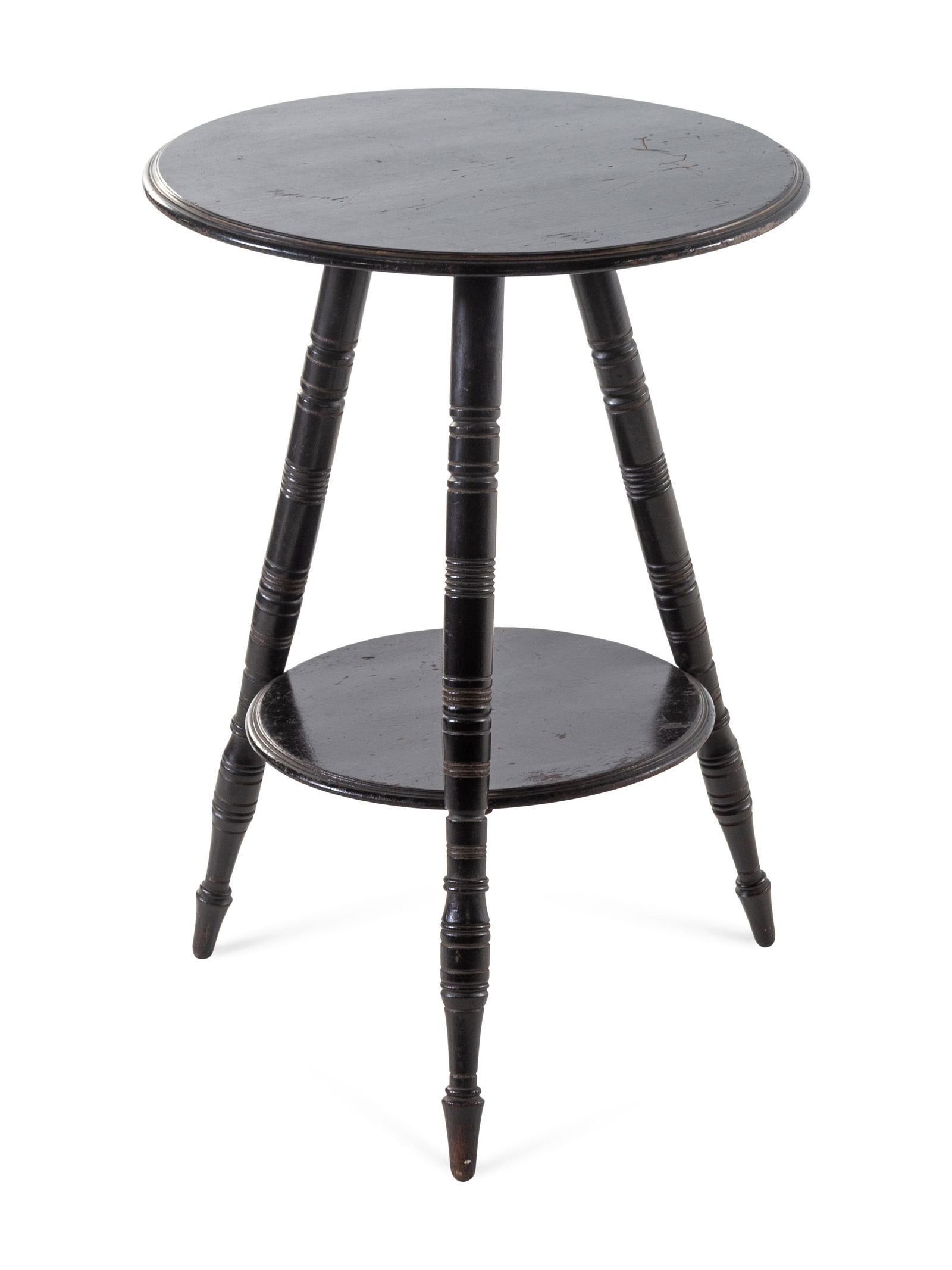A Victorian Ebonized End Table (1 of 1)