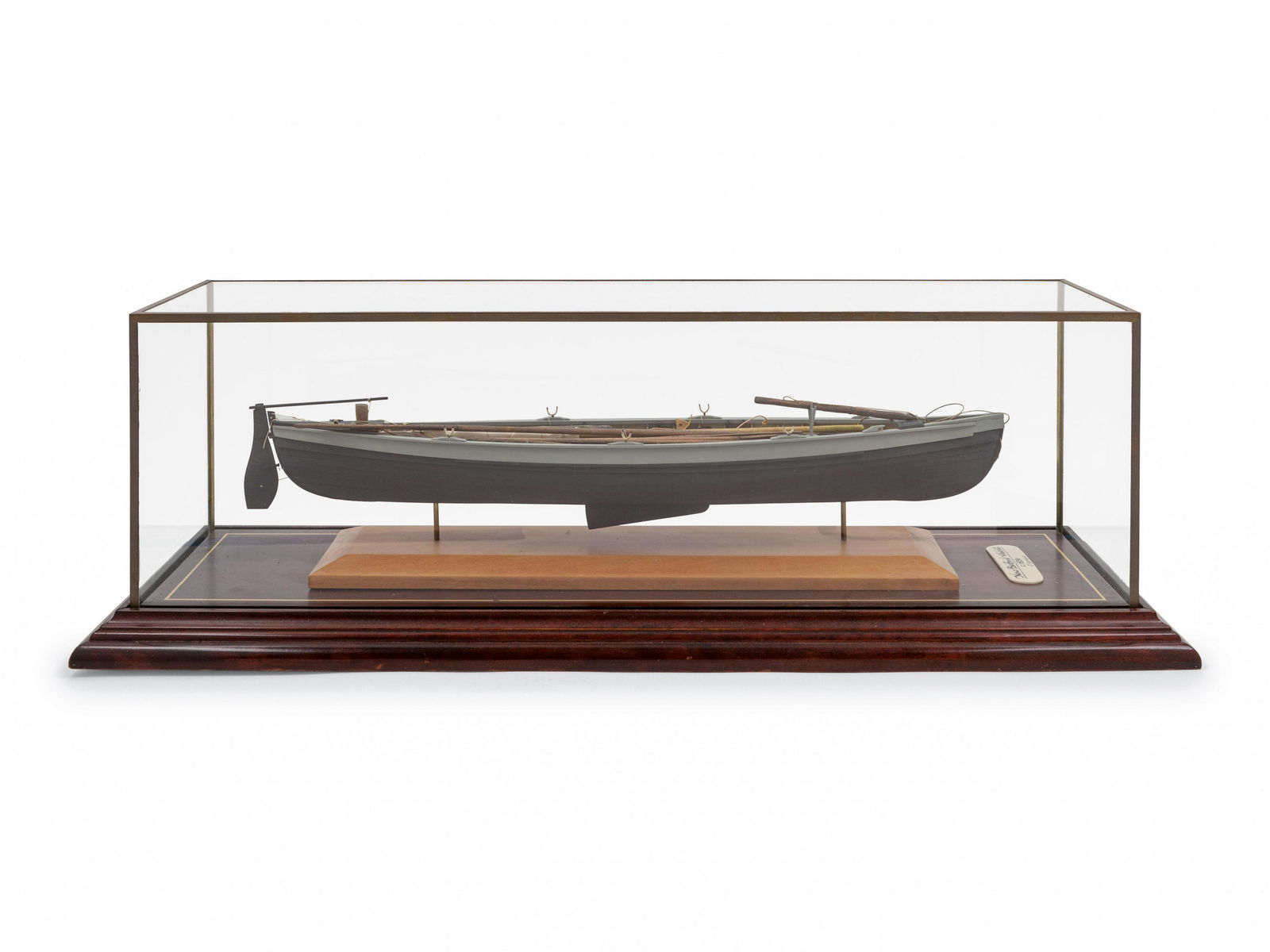 A Painted Wood Model of a New Bedford Whaleboat (1 of 2)