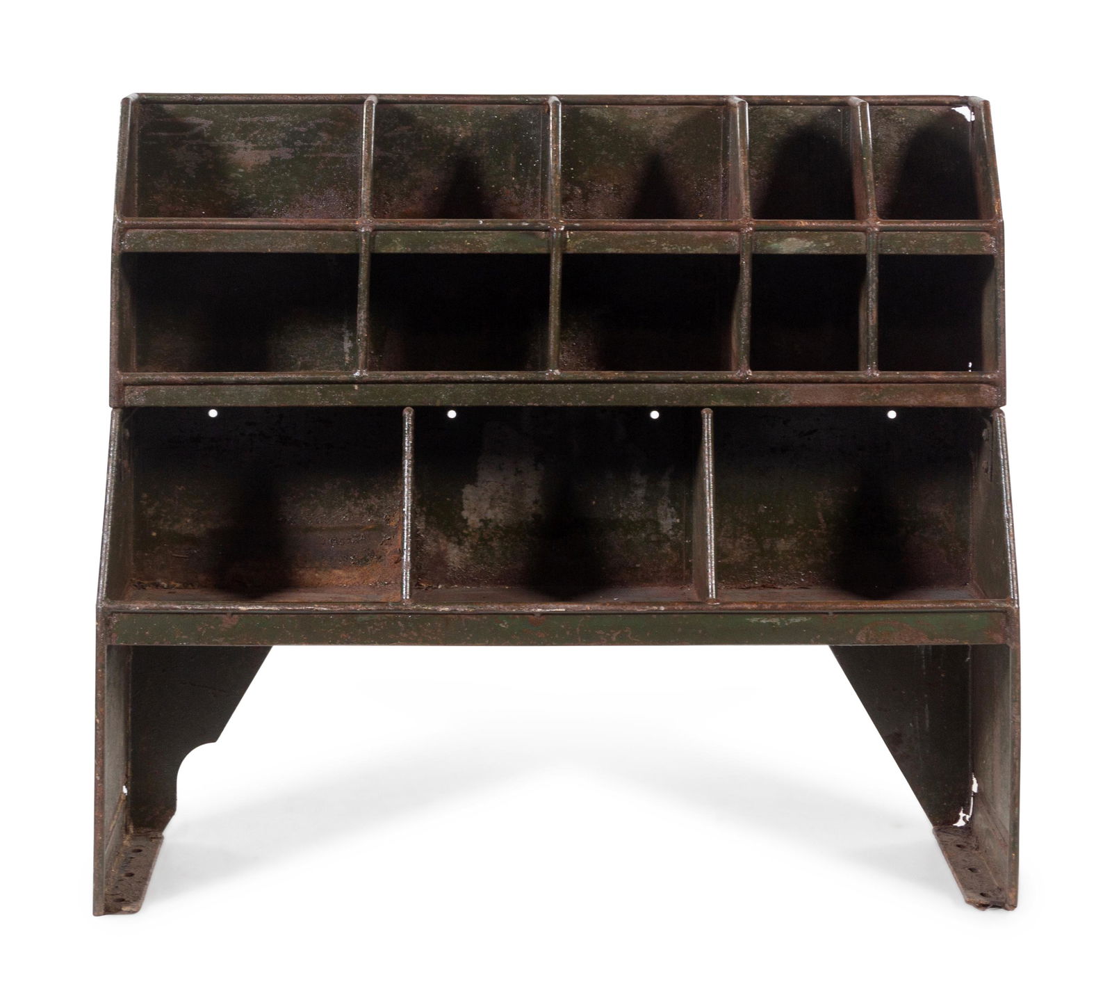 An American Painted Metal Hardware Stand (1 of 2)