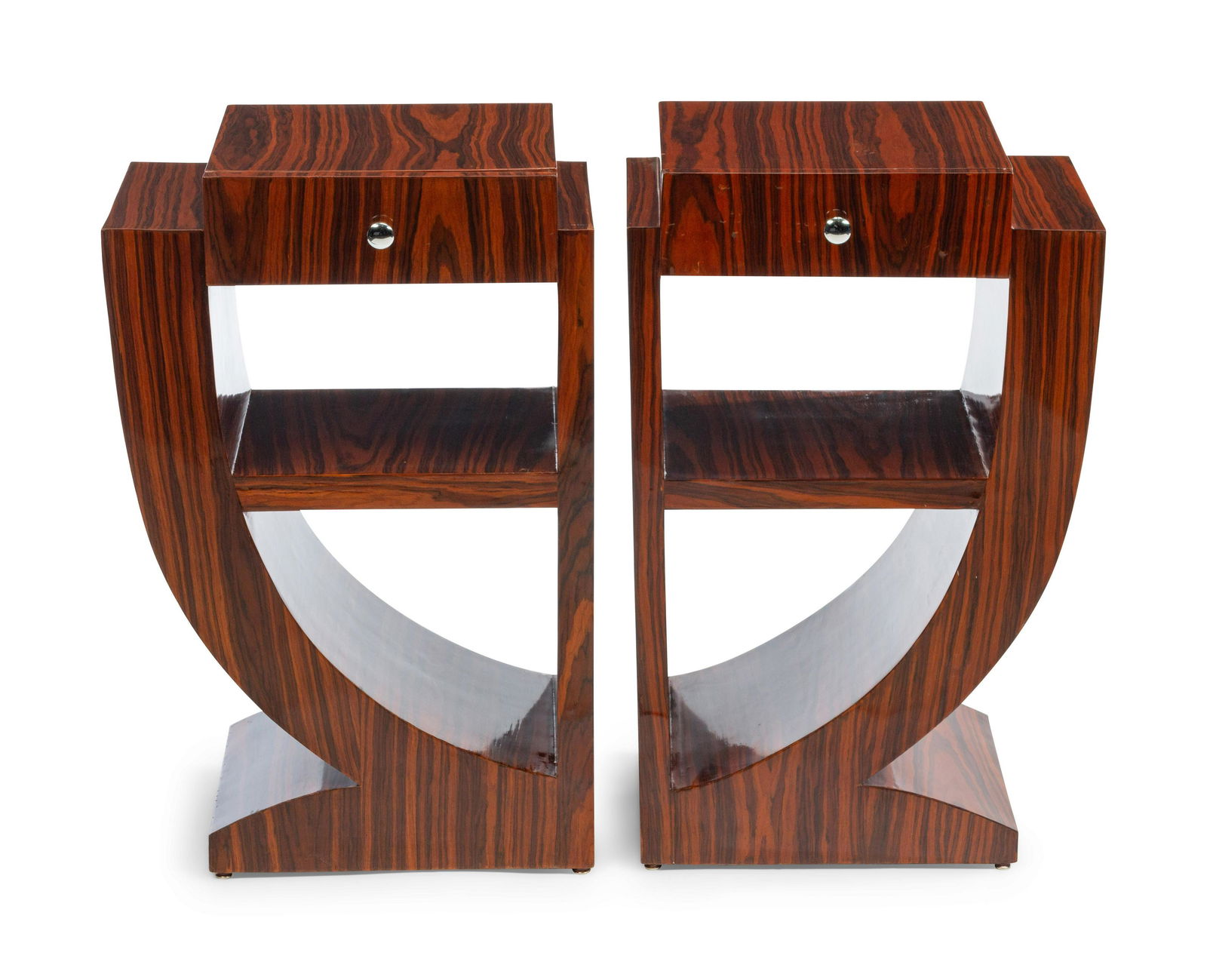 A Pair of Art Deco Style Nightstands (1 of 1)