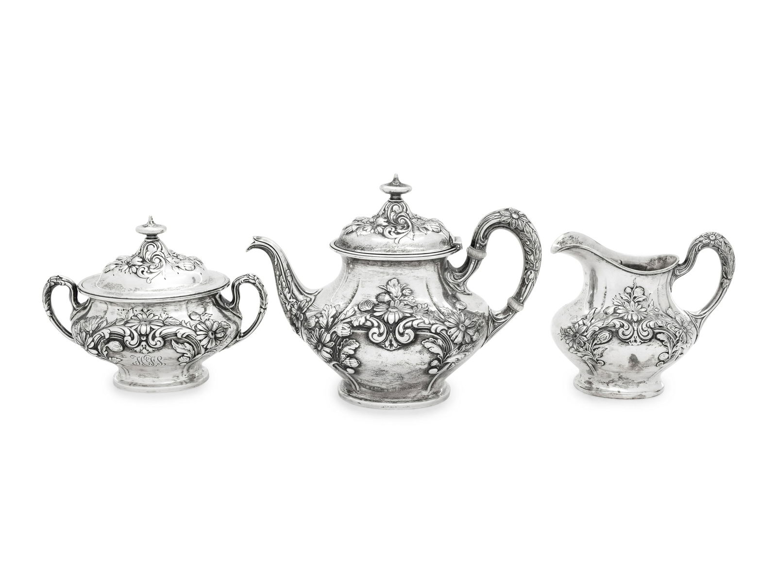 An American Silver Tea Service (1 of 4)