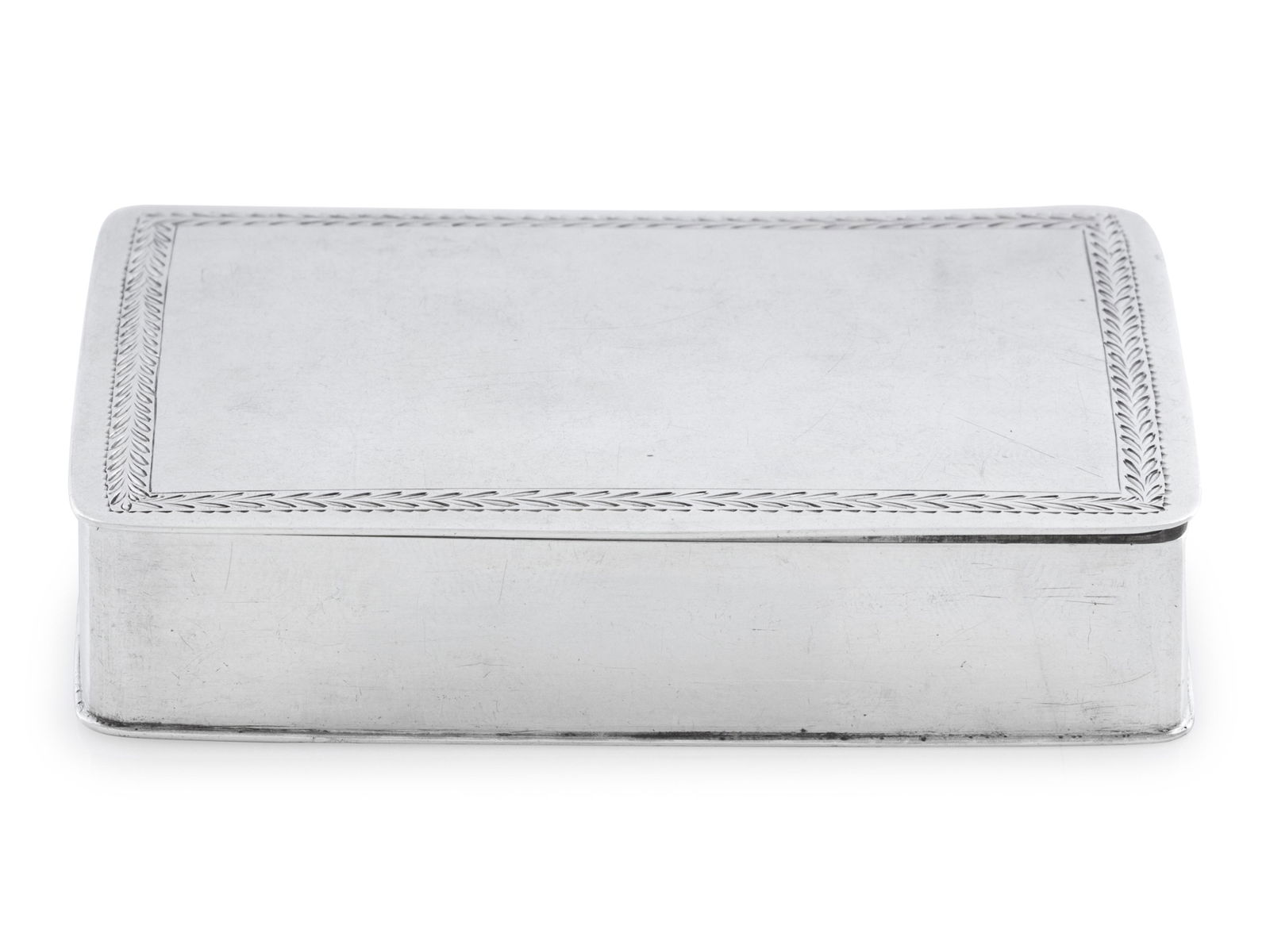 An American Silver Snuff Box (1 of 3)