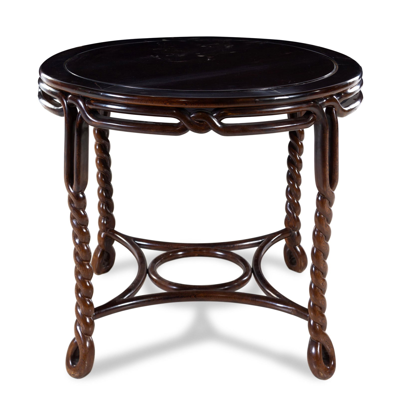 A Chinese Export Hardwood Occasional Table (1 of 2)
