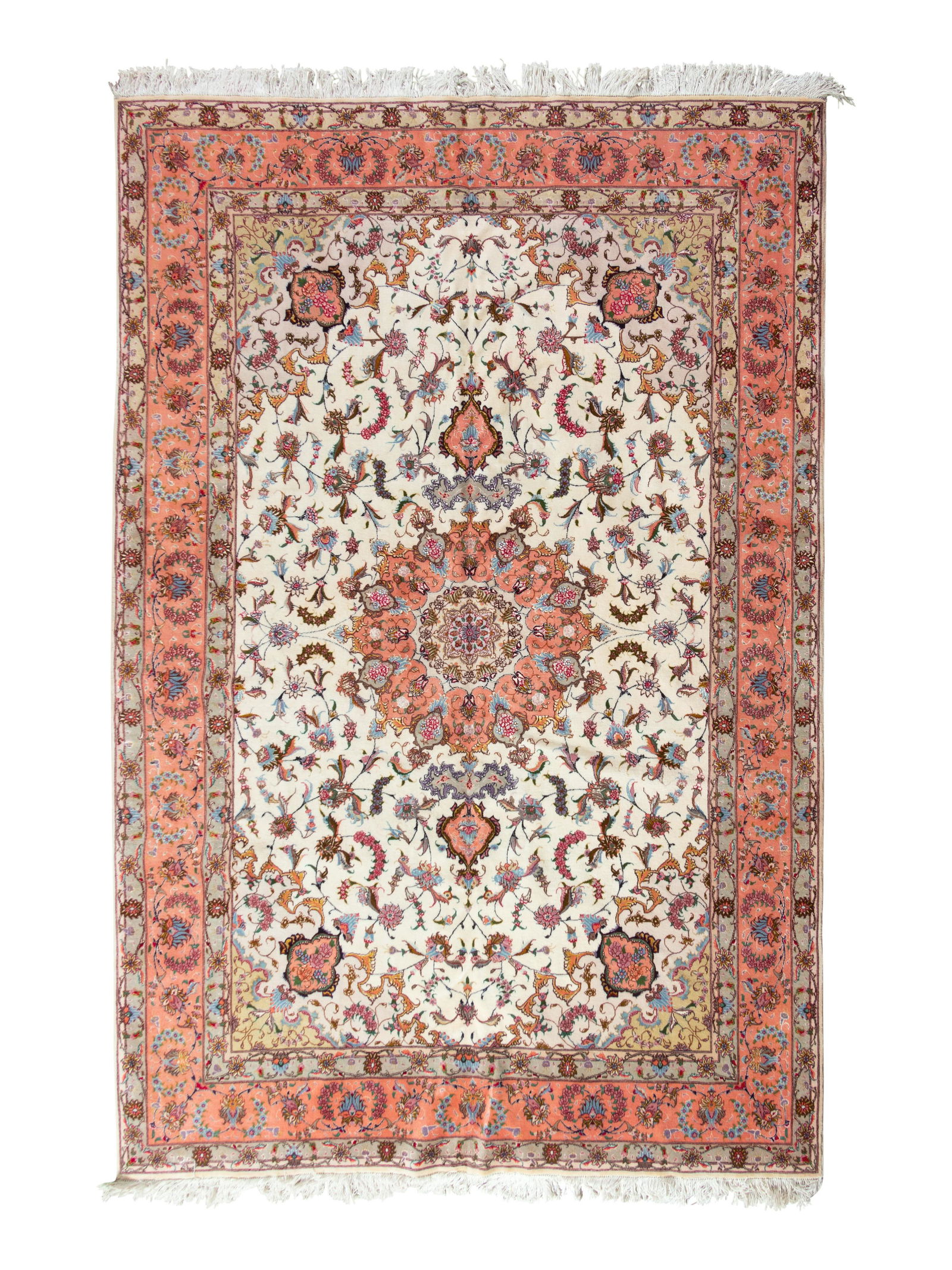 A Tabriz Wool Rug (1 of 1)