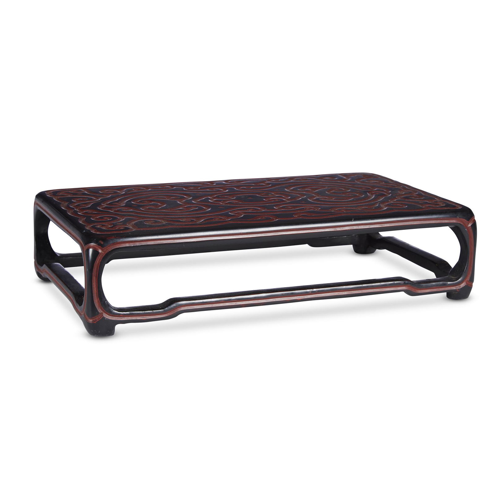 A Tixi type carved lacquered stand, (1 of 1)