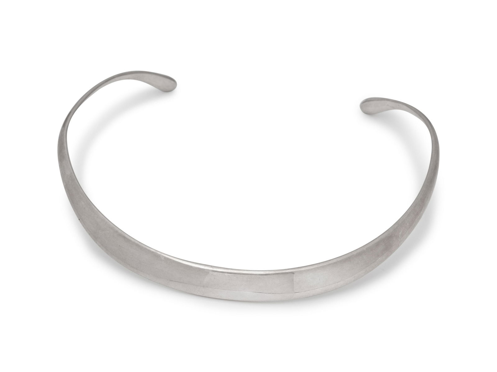 DAVID ANDERSEN, STERLING SILVER COLLAR NECKLACE: DAVID ANDERSEN, STERLING SILVER COLLAR NECKLACE Consisting of a sculptural collar necklace. Stamp: DAVID-ANDERSEN NORWAY STERLING 925S. 28.30 dwt.